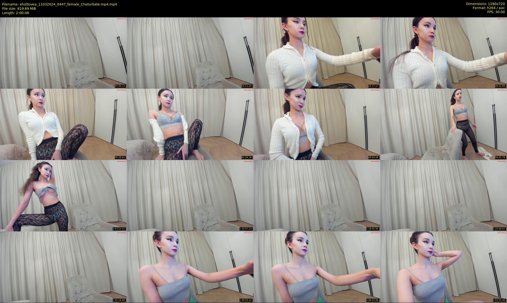 ehotlovea — 121 minute Chaturbate female cam show recording, 720p, Mar 11, 2024