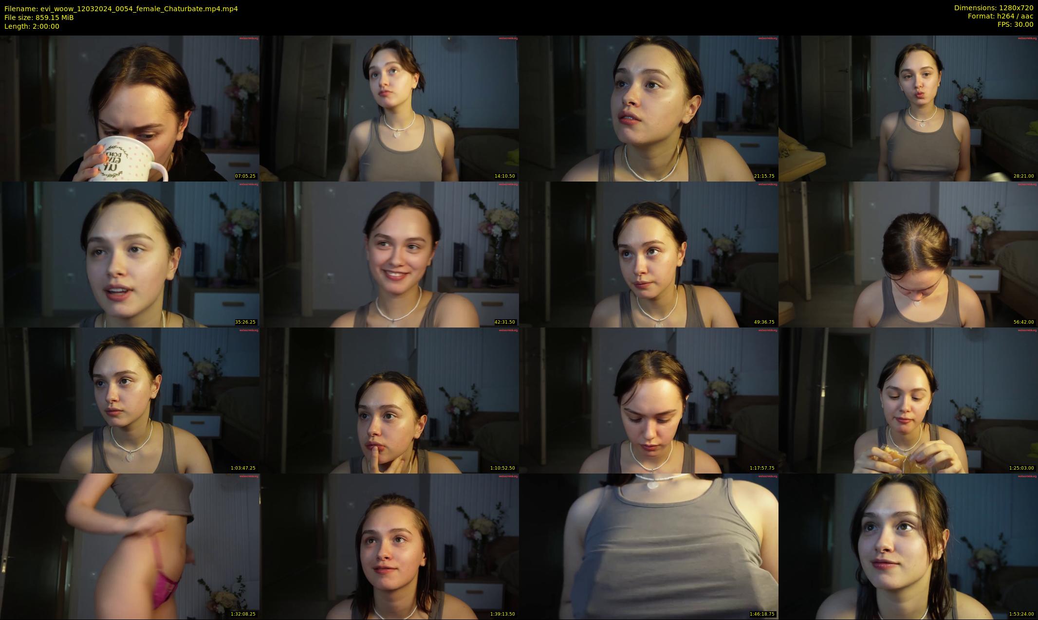 evi_woow — 120 minute Chaturbate female cam show recording, 720p, Mar 12, 2024