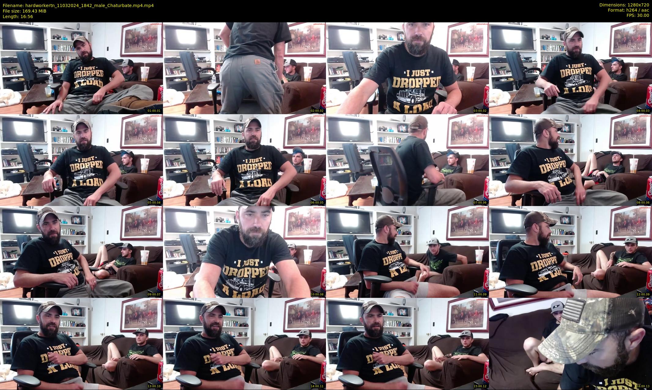 hardworkertn — 17 minute Chaturbate male cam show recording, 720p, Mar 11, 2024