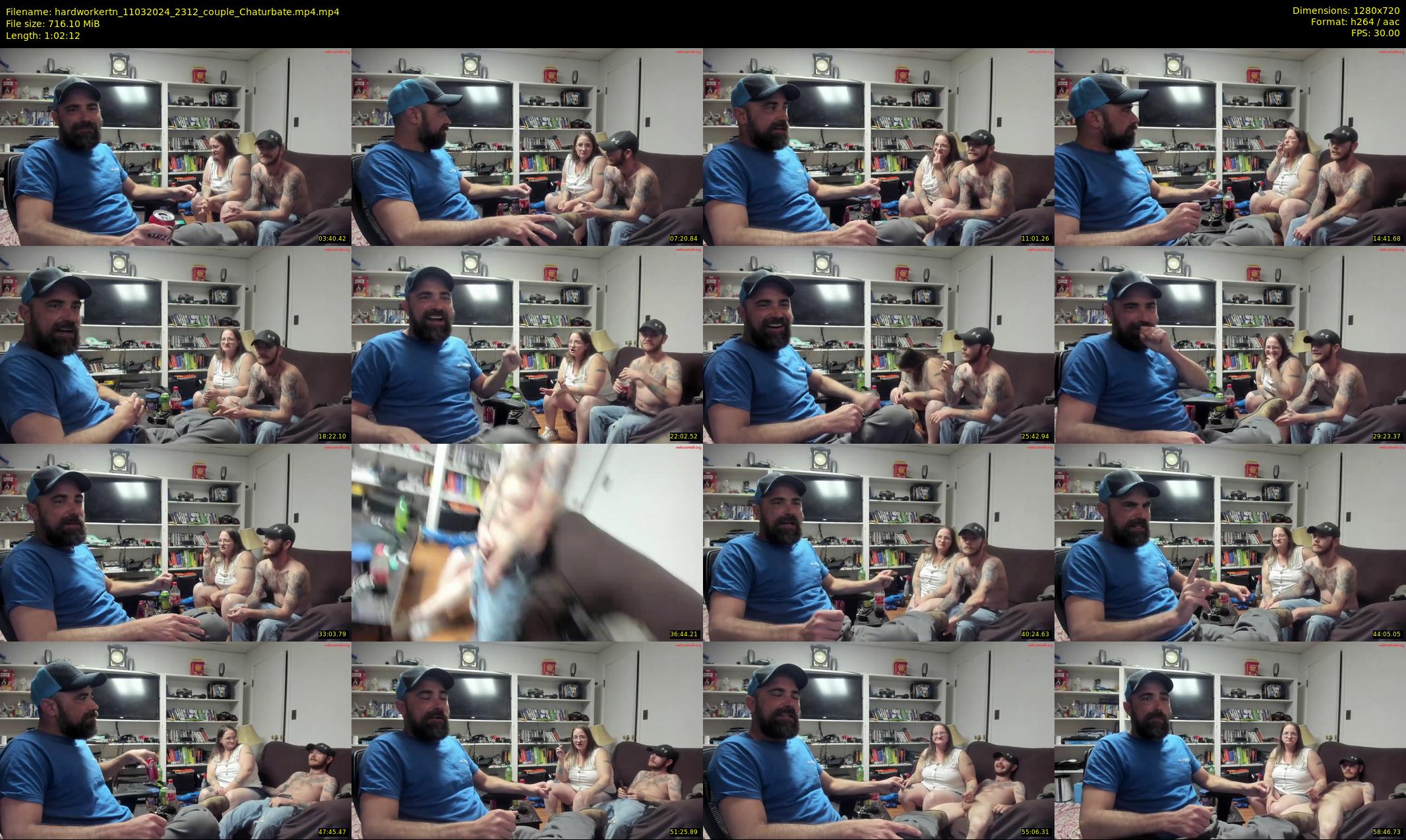 hardworkertn — 63 minute Chaturbate male cam show recording, 720p, Mar 11, 2024