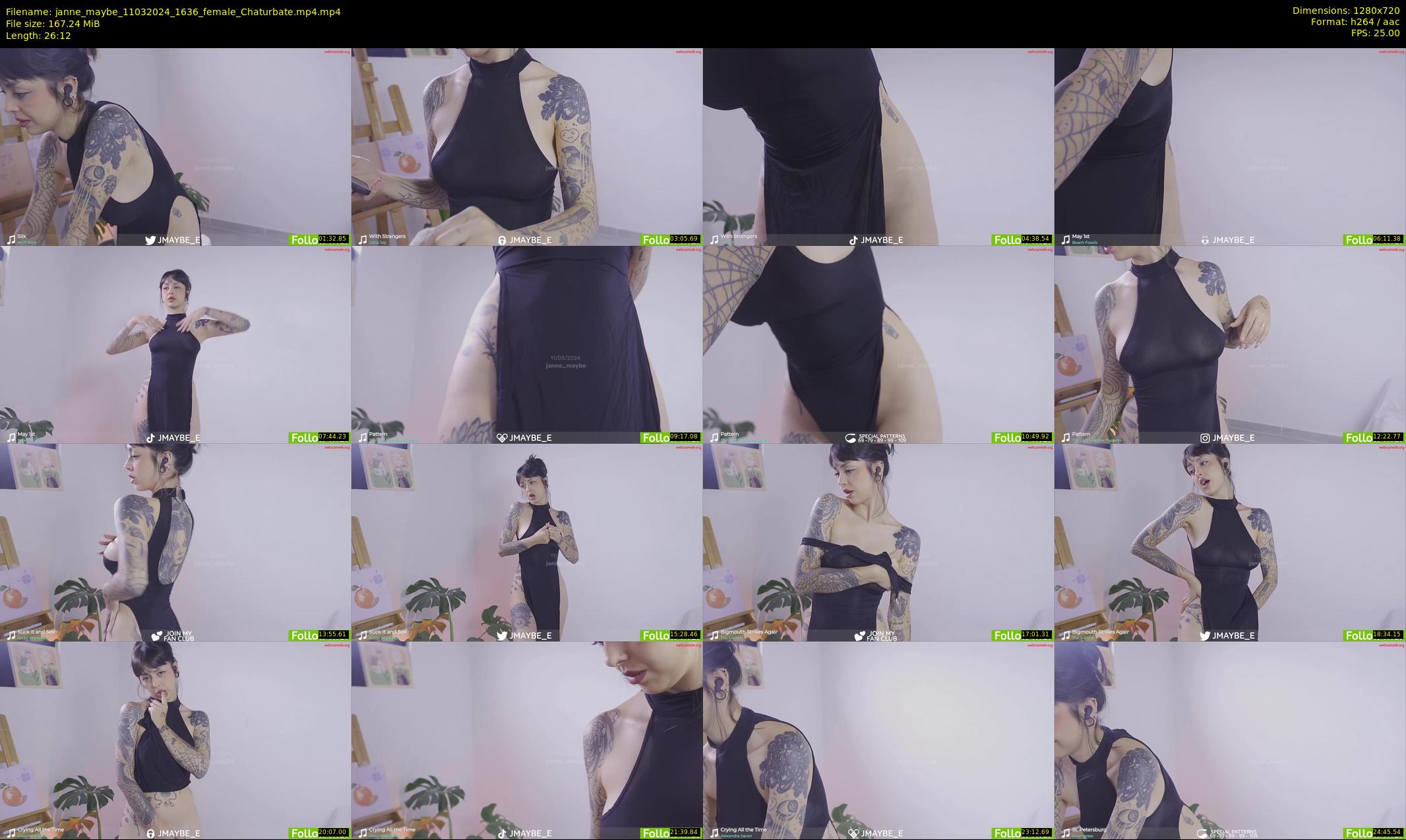 janne_maybe — 27 minute Chaturbate female cam show recording, 720p, Mar 11, 2024