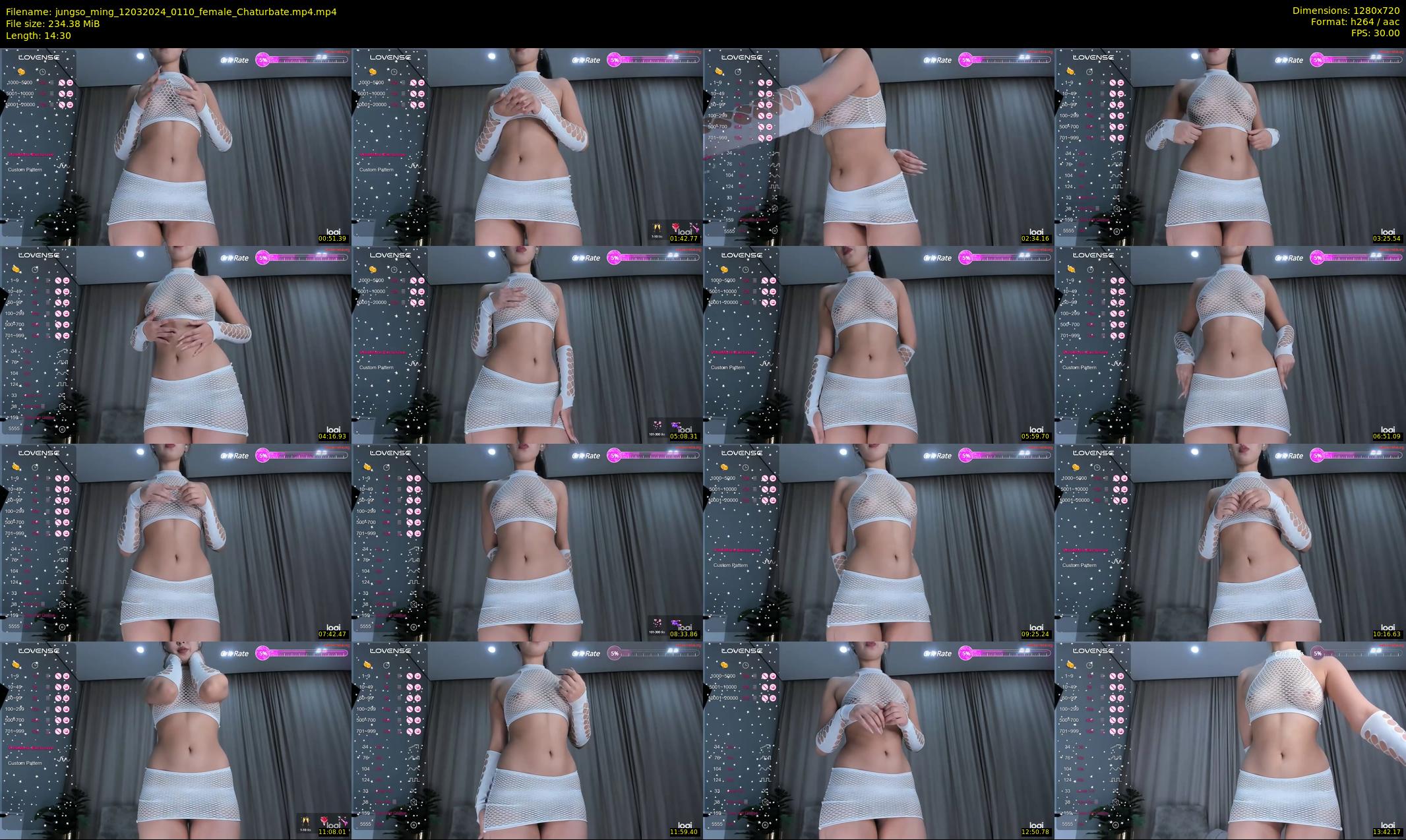 jungso_ming — 15 minute Chaturbate female cam show recording, 720p, Mar 12, 2024