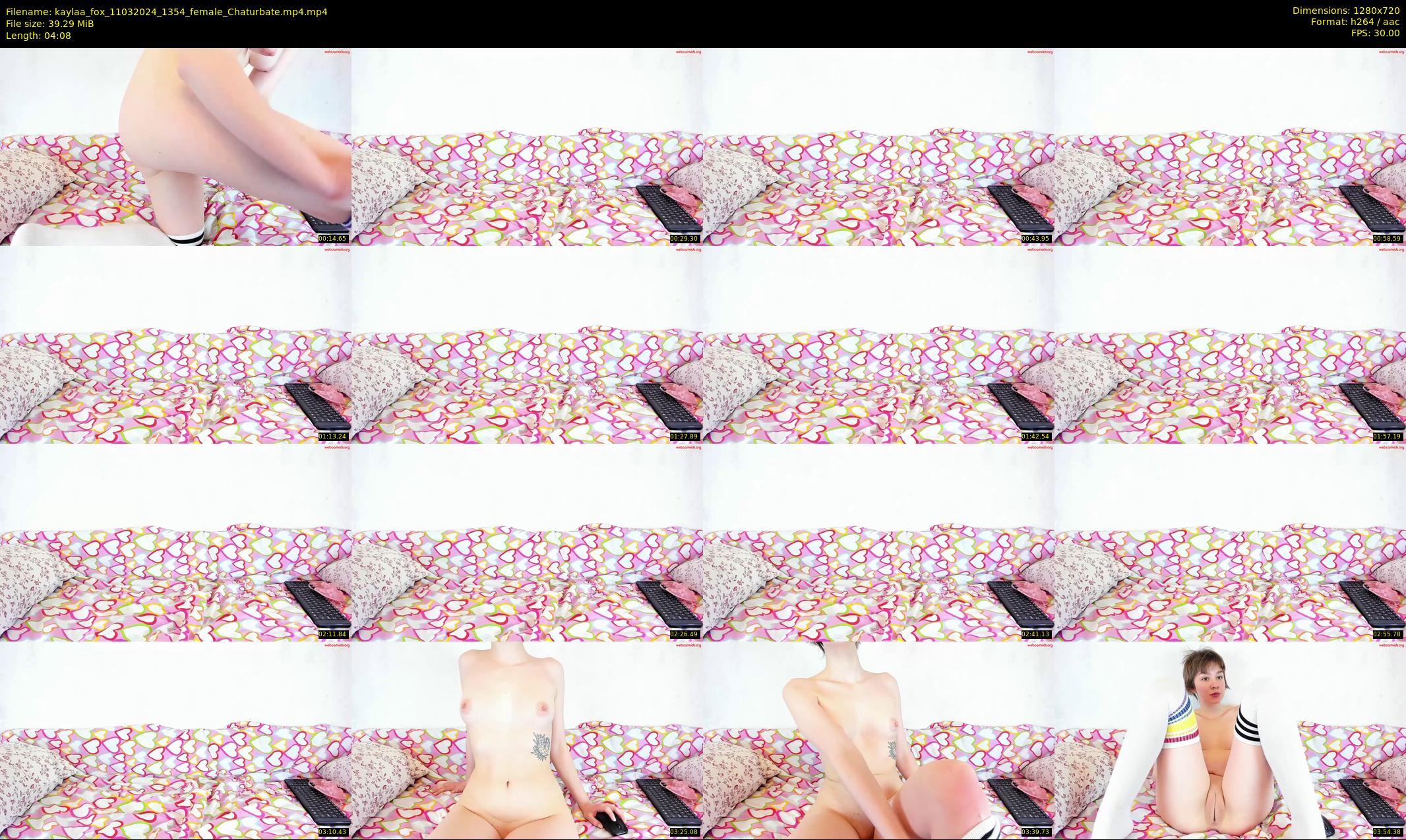 kaylaa_fox — 5 minute Chaturbate female cam show recording, 720p, Mar 11, 2024