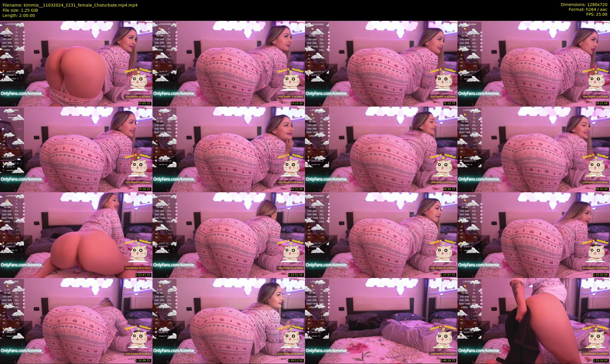 kimmie_ — 120 minute Chaturbate female cam show recording, 720p, Mar 11, 2024
