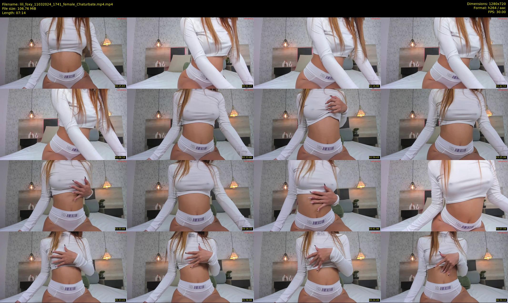 lili_foxy — 8 minute Chaturbate female cam show recording, 720p, Mar 11, 2024