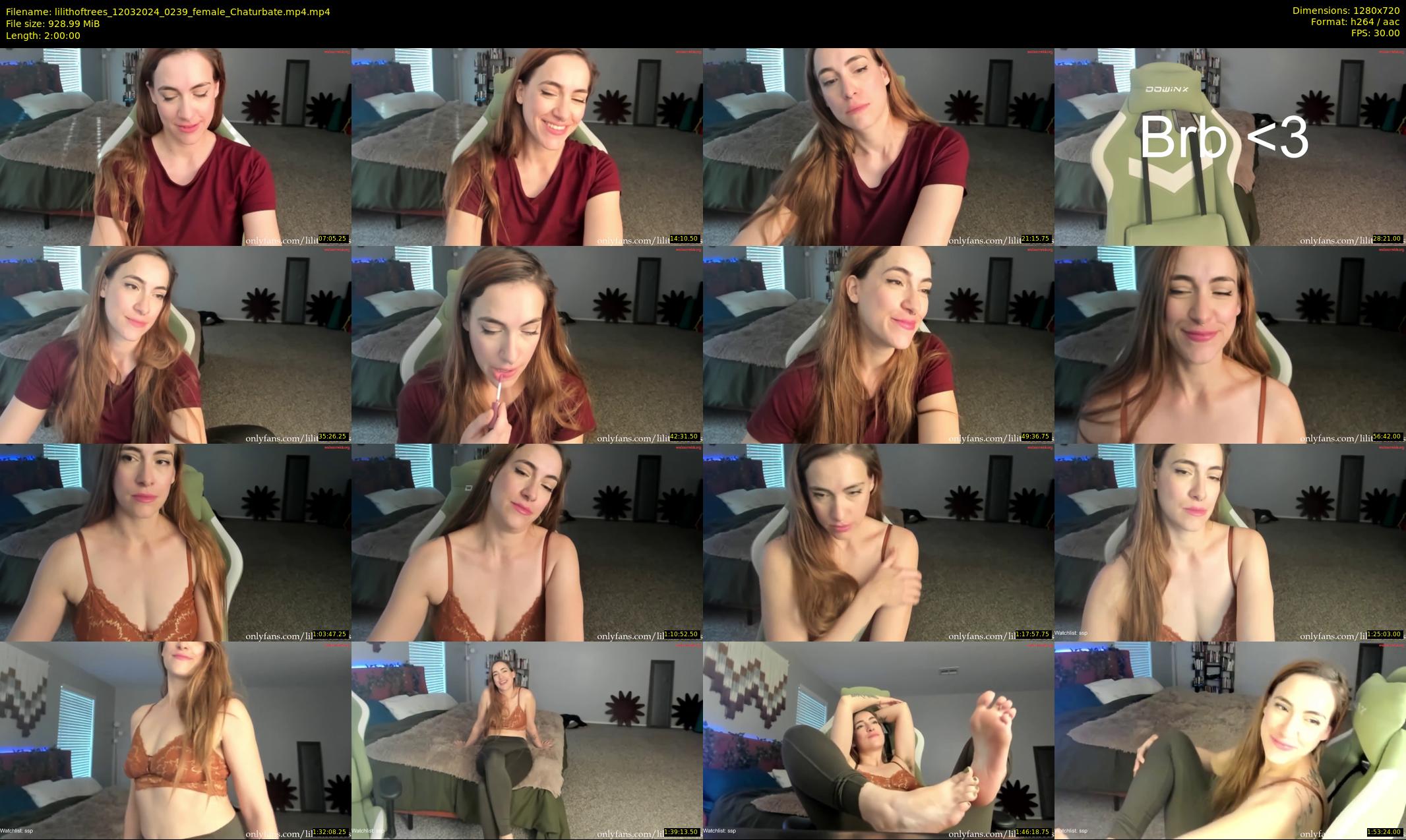 lilithoftrees — 120 minute Chaturbate female cam show recording, 720p, Mar 12, 2024