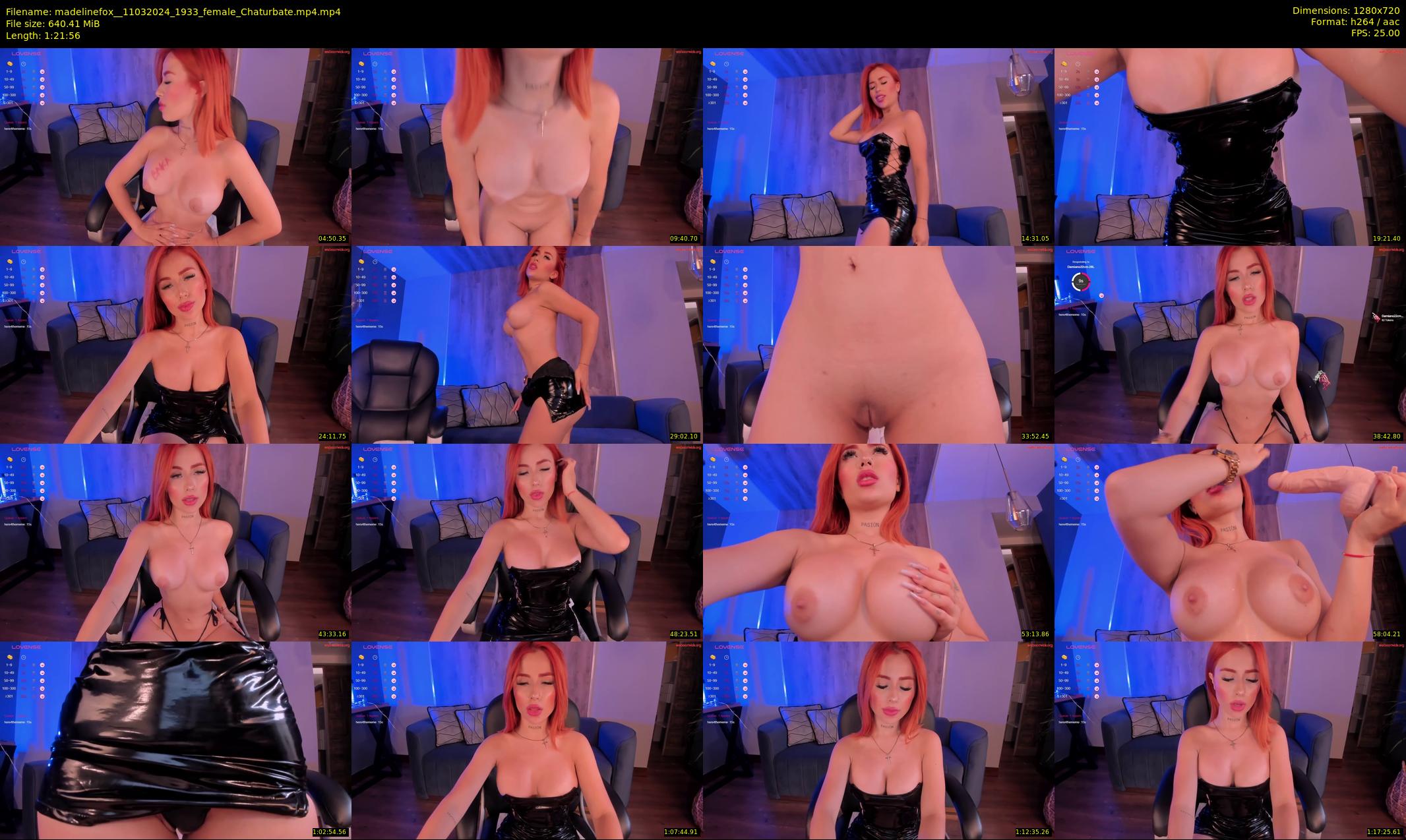 madelinefox_ — 82 minute Chaturbate female cam show recording, 720p, Mar 11, 2024