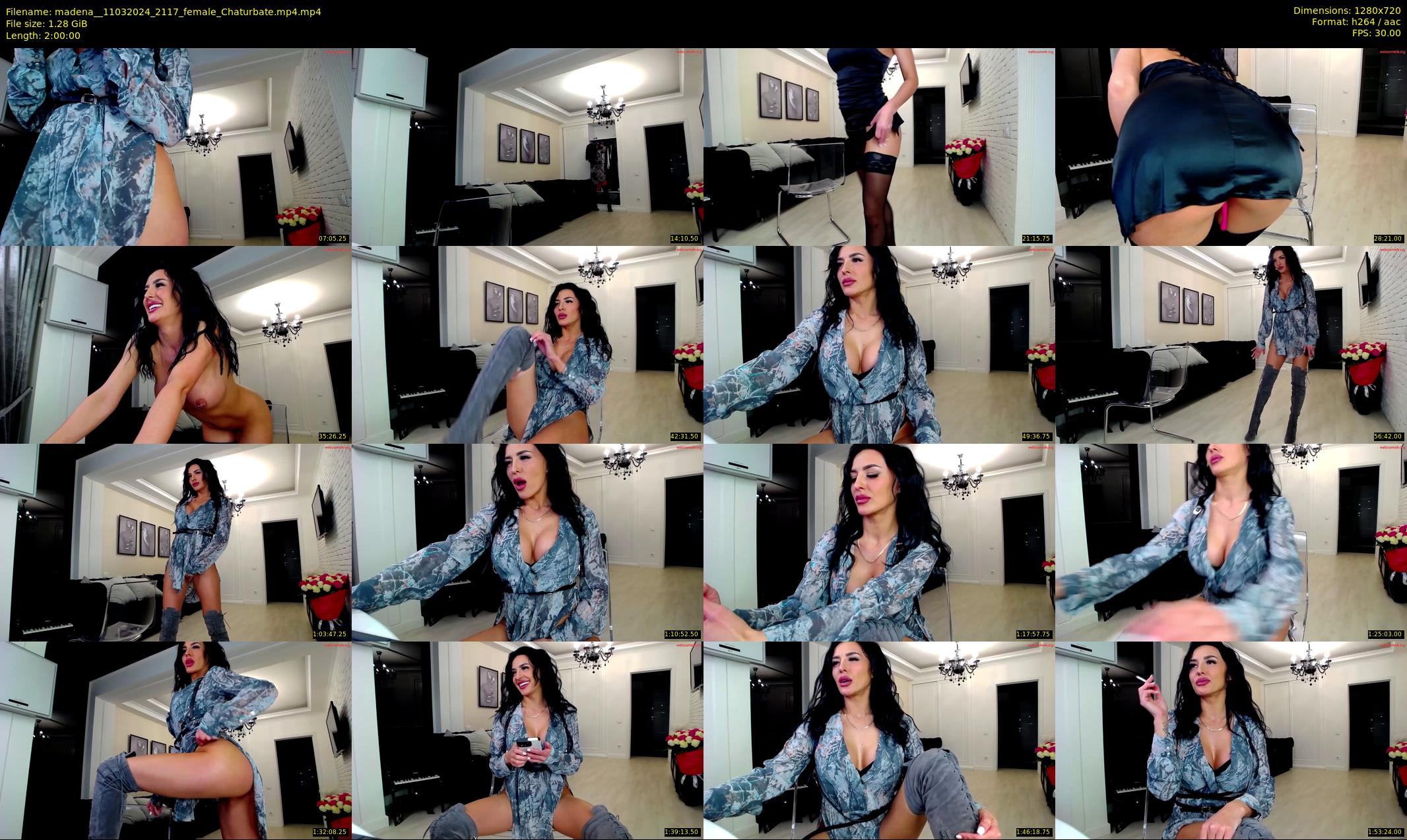 madena_ — 120 minute Chaturbate female cam show recording, 720p, Mar 11, 2024