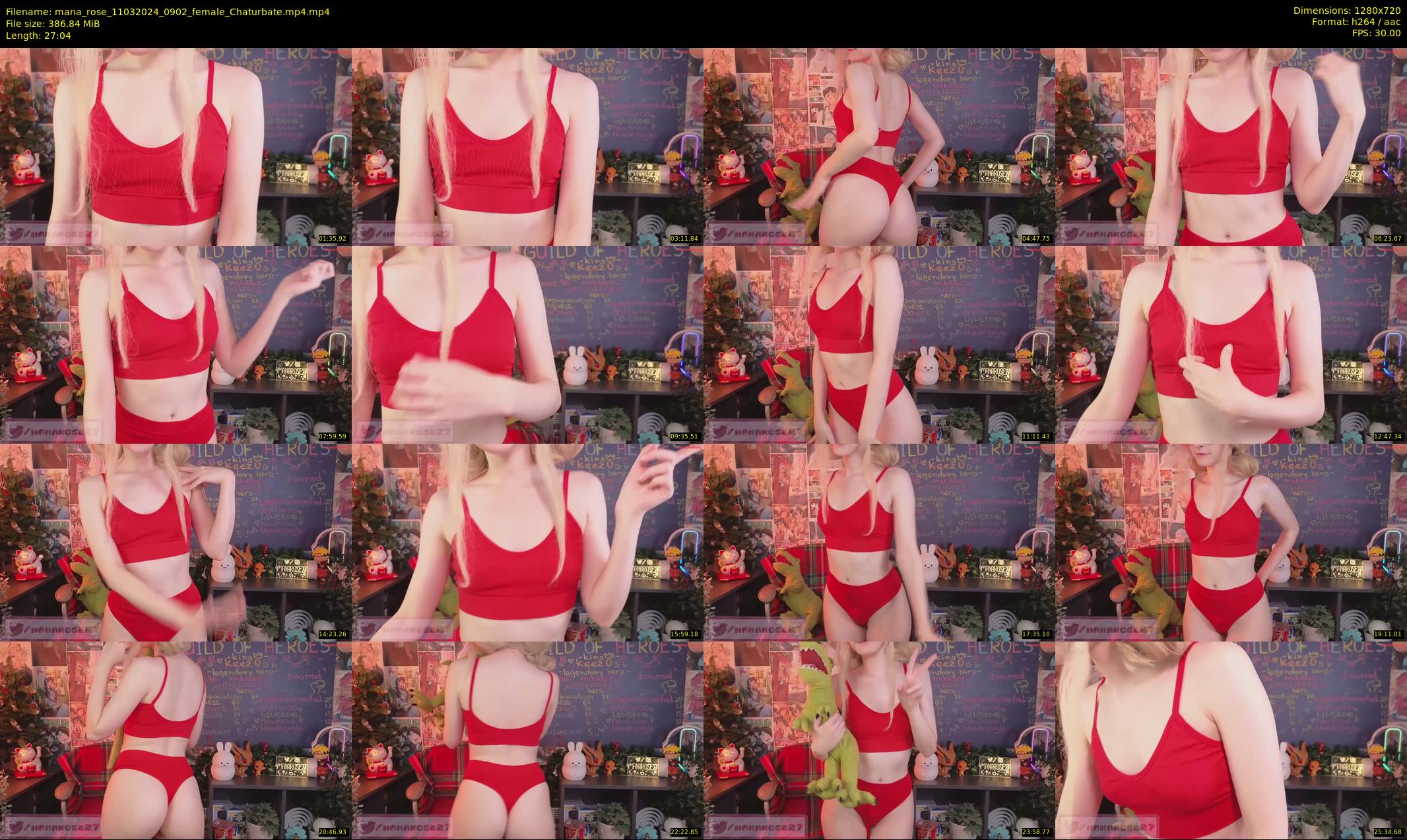 mana_rose — 28 minute Chaturbate female cam show recording, 720p, Mar 11, 2024