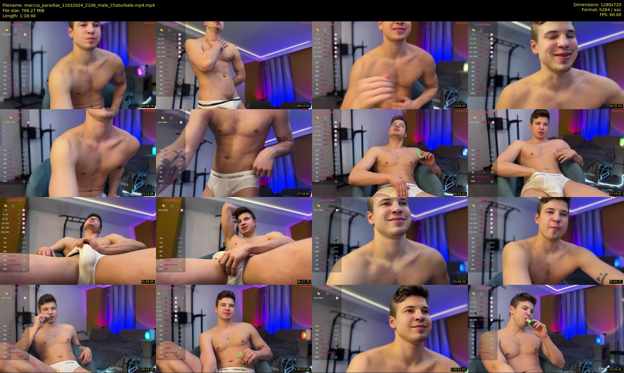 marcus_paradise — 79 minute Chaturbate male cam show recording, 720p, Mar 11, 2024