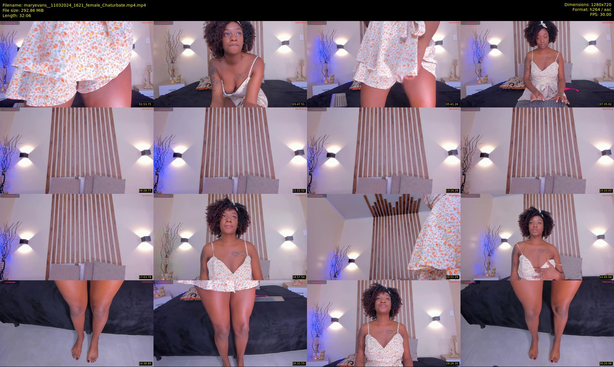 maryevans_ — 33 minute Chaturbate female cam show recording, 720p, Mar 11, 2024