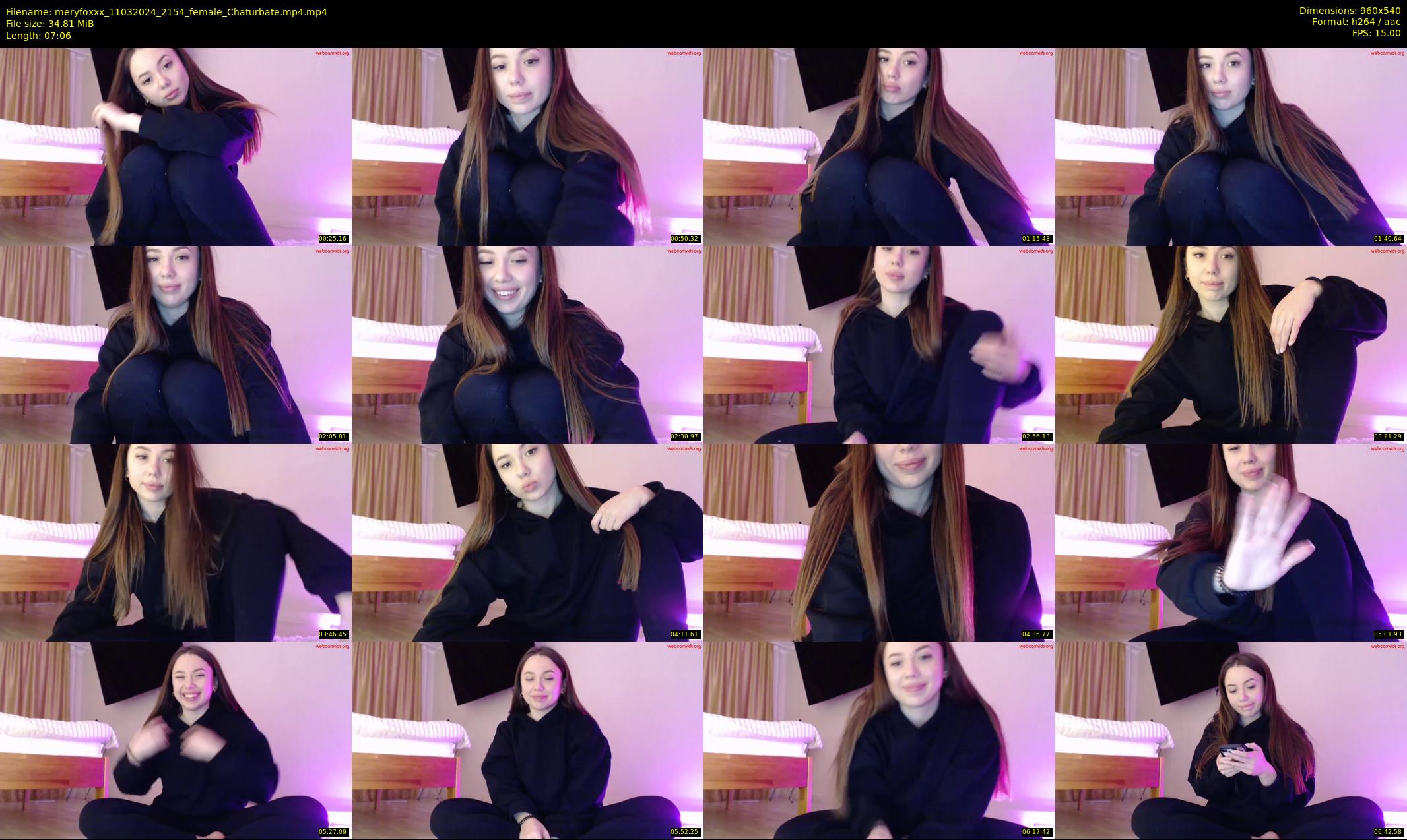 meryfoxxx — 8 minute Chaturbate female cam show recording, 480p, Mar 11, 2024