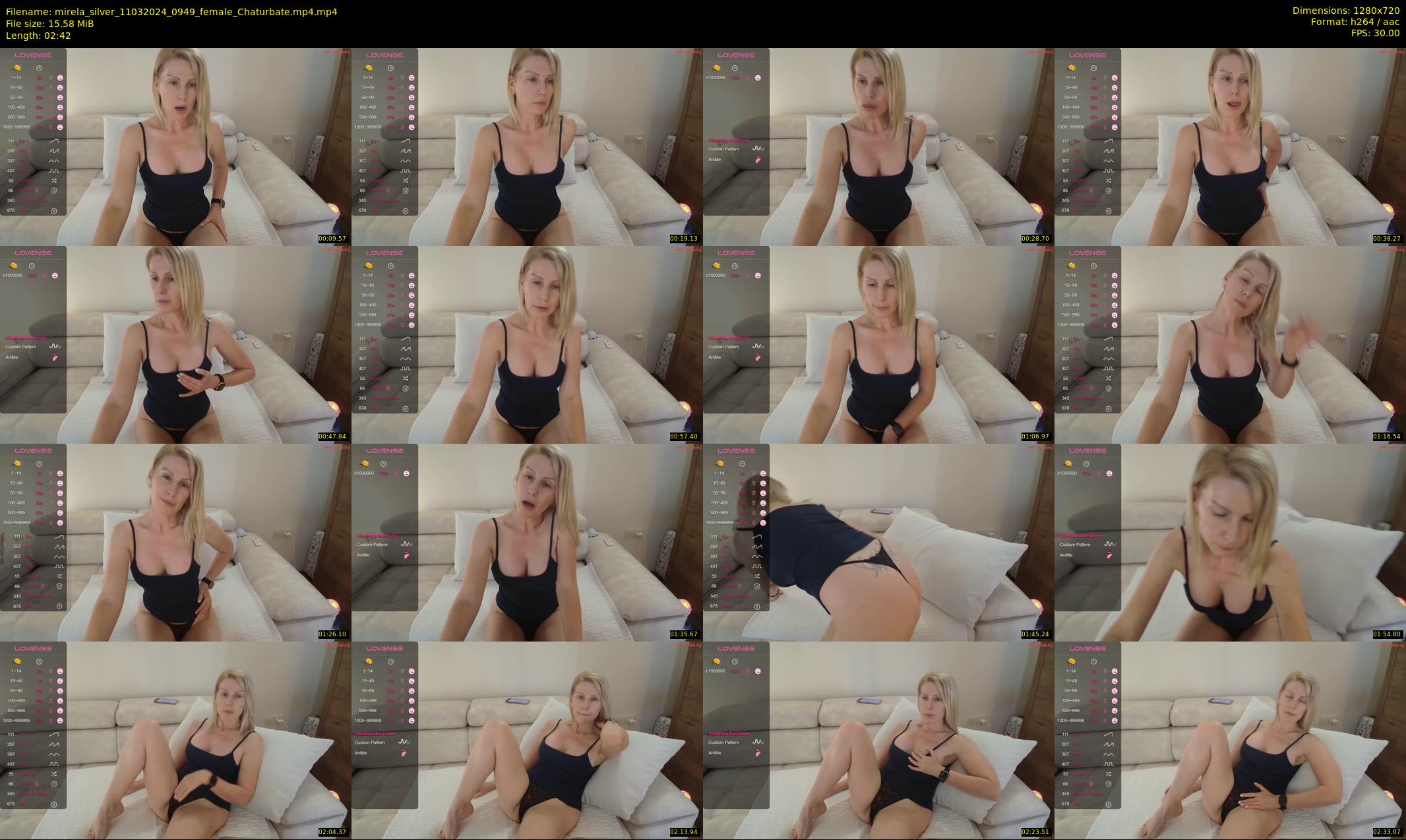 mirela_silver — 3 minute Chaturbate female cam show recording, 720p, Mar 11, 2024