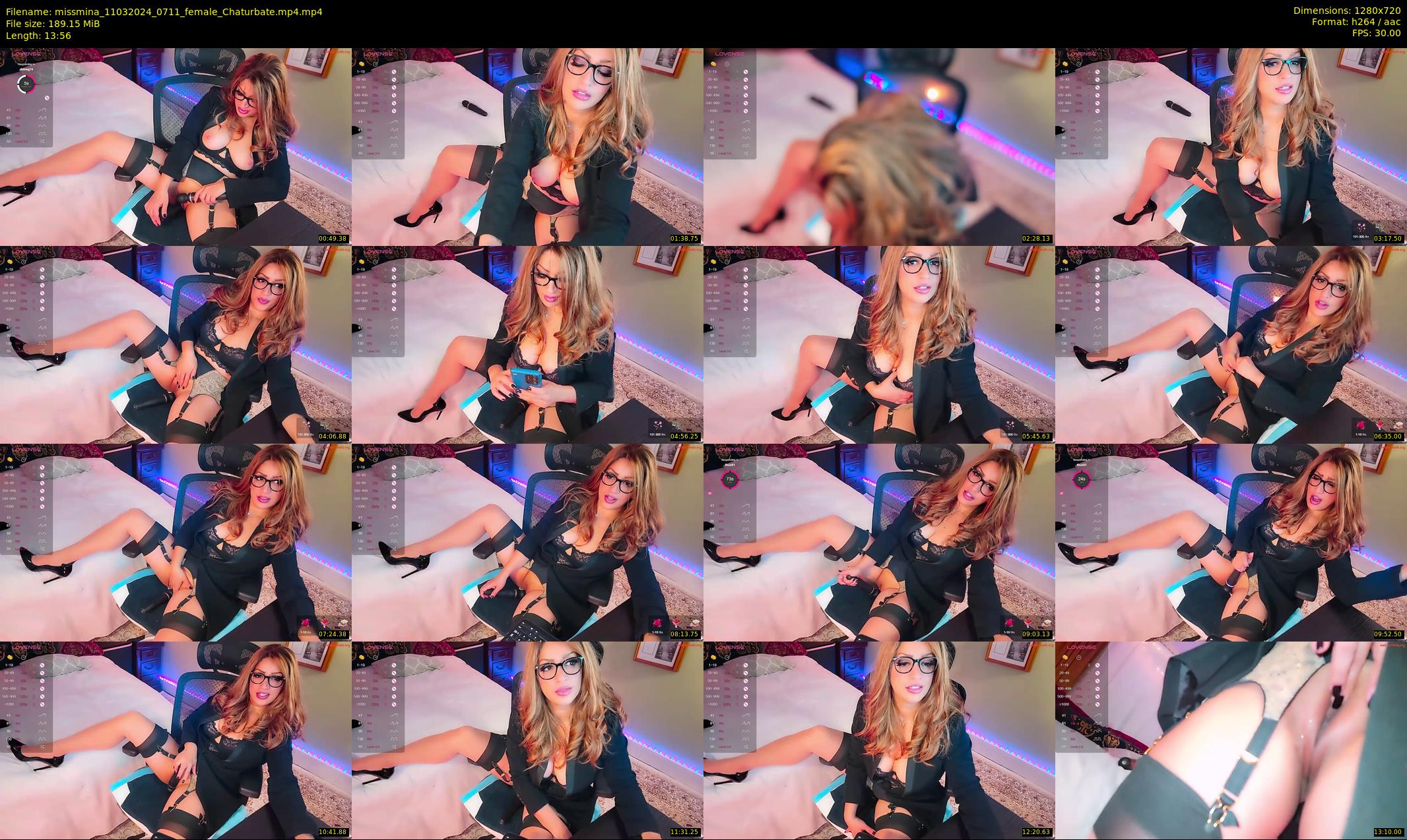 missmina — 14 minute Chaturbate female cam show recording, 720p, Mar 11, 2024