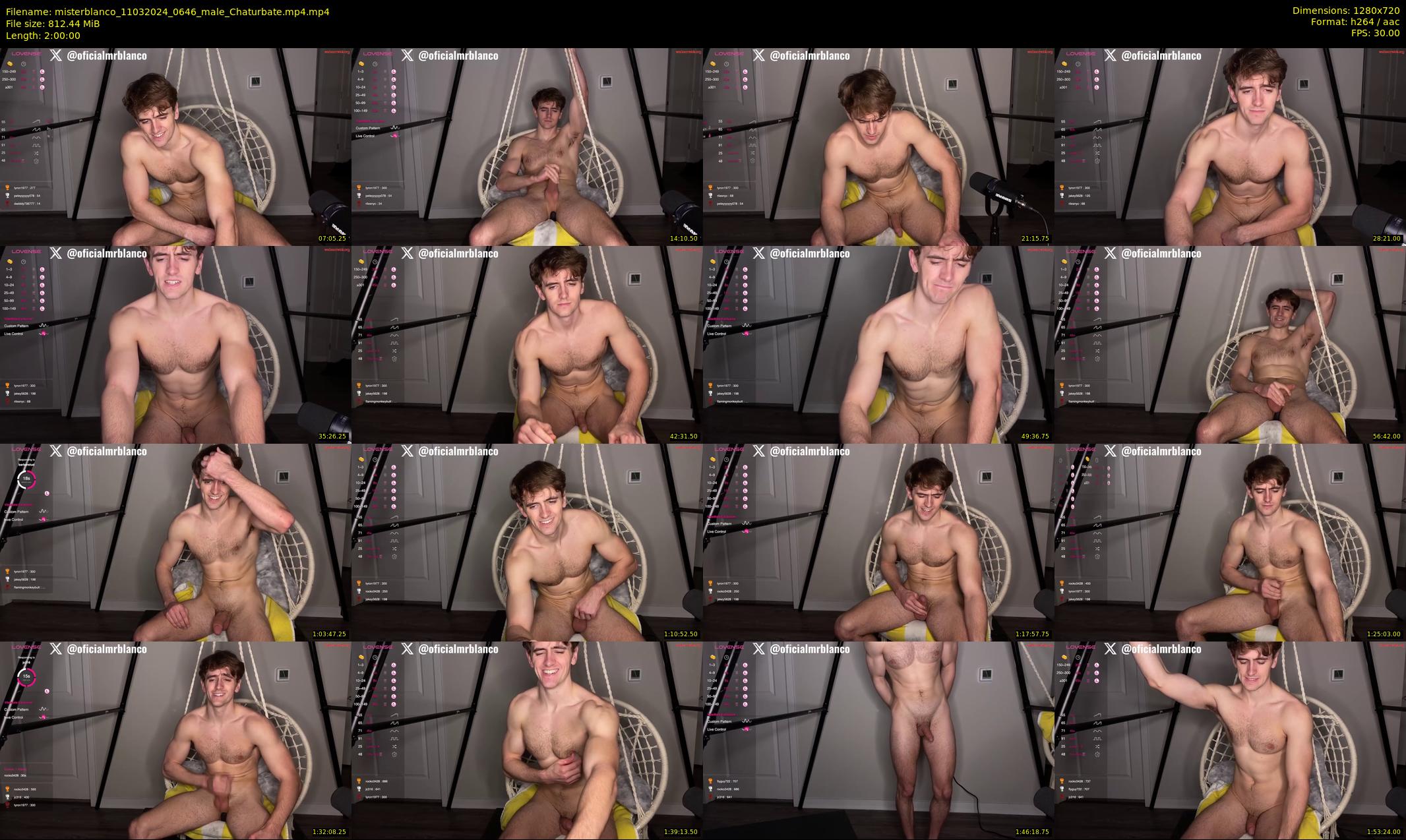 misterblanco — 120 minute Chaturbate male cam show recording, 720p, Mar 11, 2024