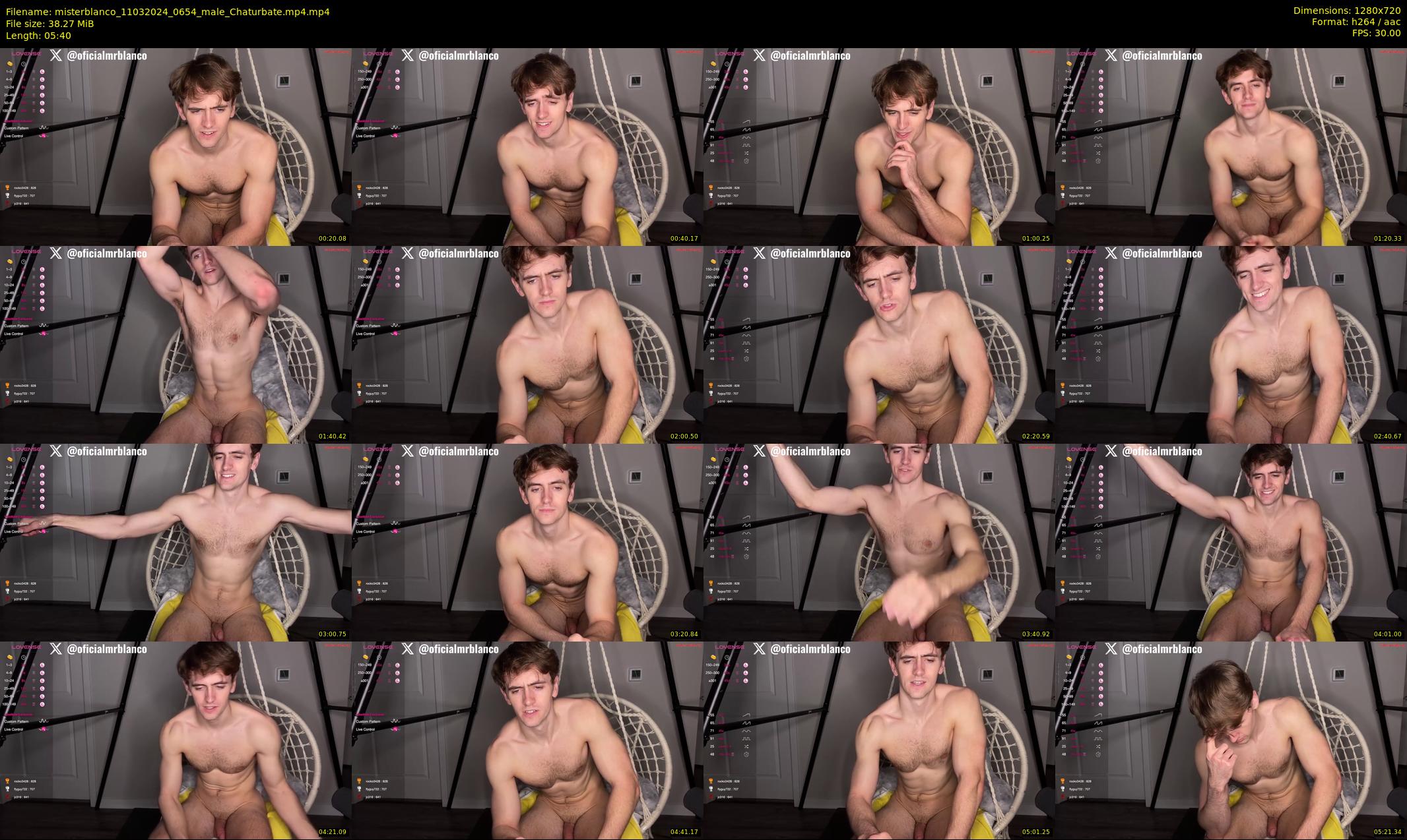 misterblanco — 6 minute Chaturbate male cam show recording, 720p, Mar 11, 2024