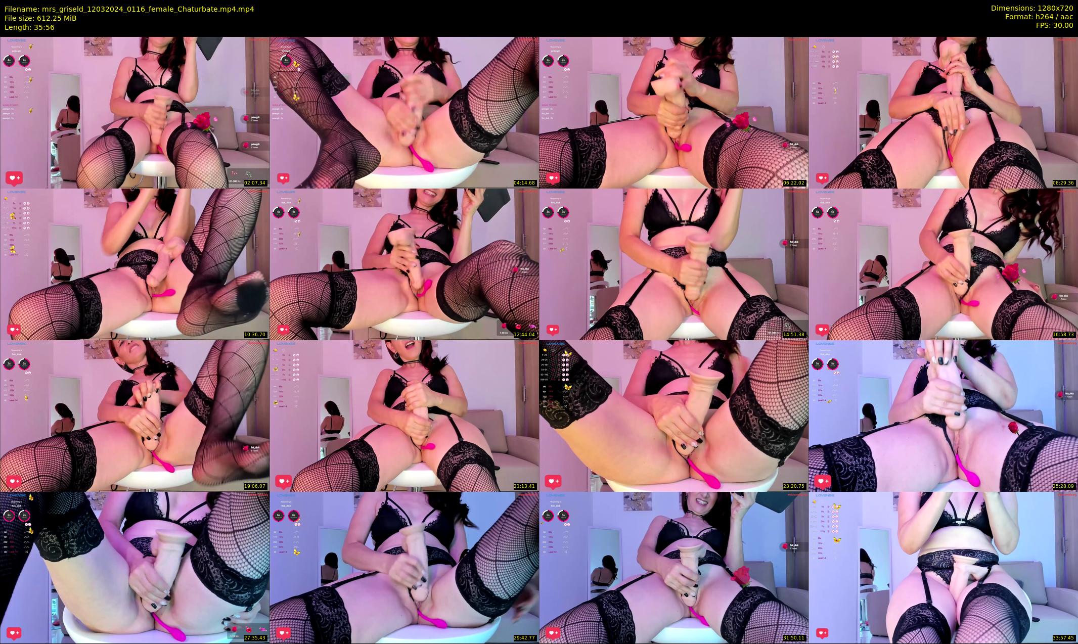 mrs_griseld — 36 minute Chaturbate female cam show recording, 720p, Mar 12, 2024