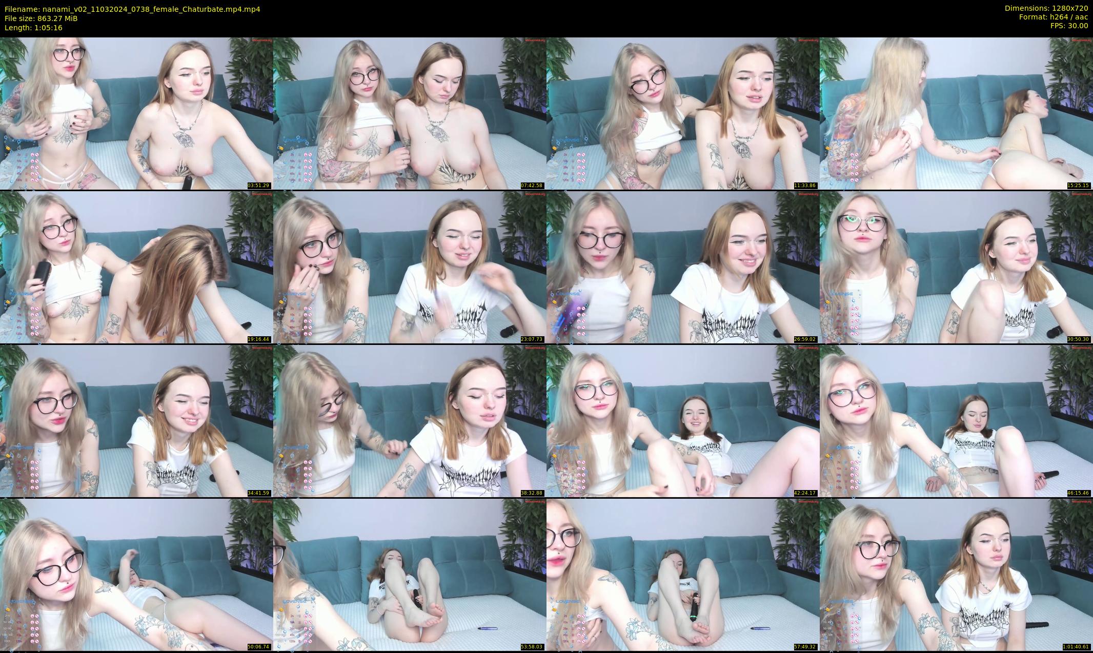 nanami_v02 — 66 minute Chaturbate couple cam show recording, 720p, Mar 11, 2024