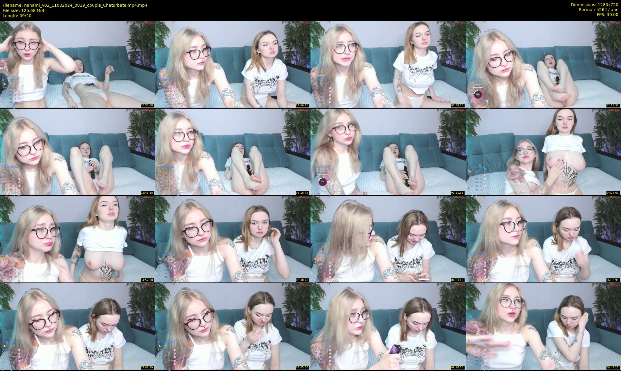 nanami_v02 — 10 minute Chaturbate couple cam show recording, 720p, Mar 11, 2024