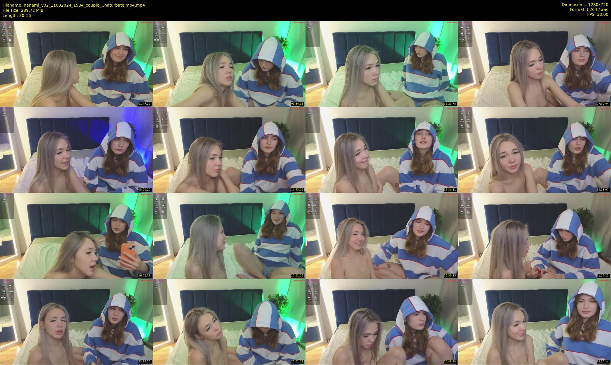 nanami_v02 — 31 minute Chaturbate couple cam show recording, 720p, Mar 11, 2024