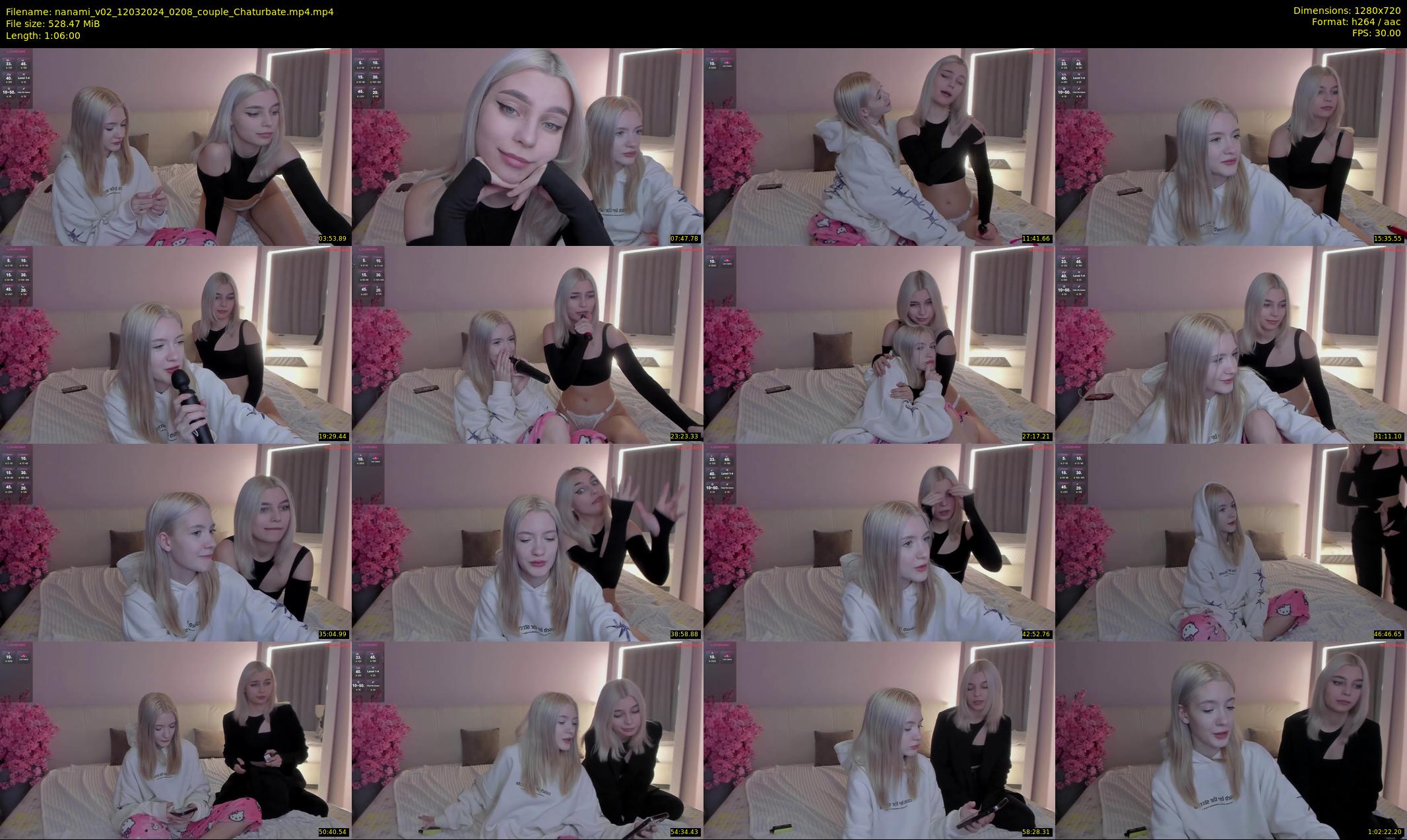 nanami_v02 — 66 minute Chaturbate couple cam show recording, 720p, Mar 12, 2024