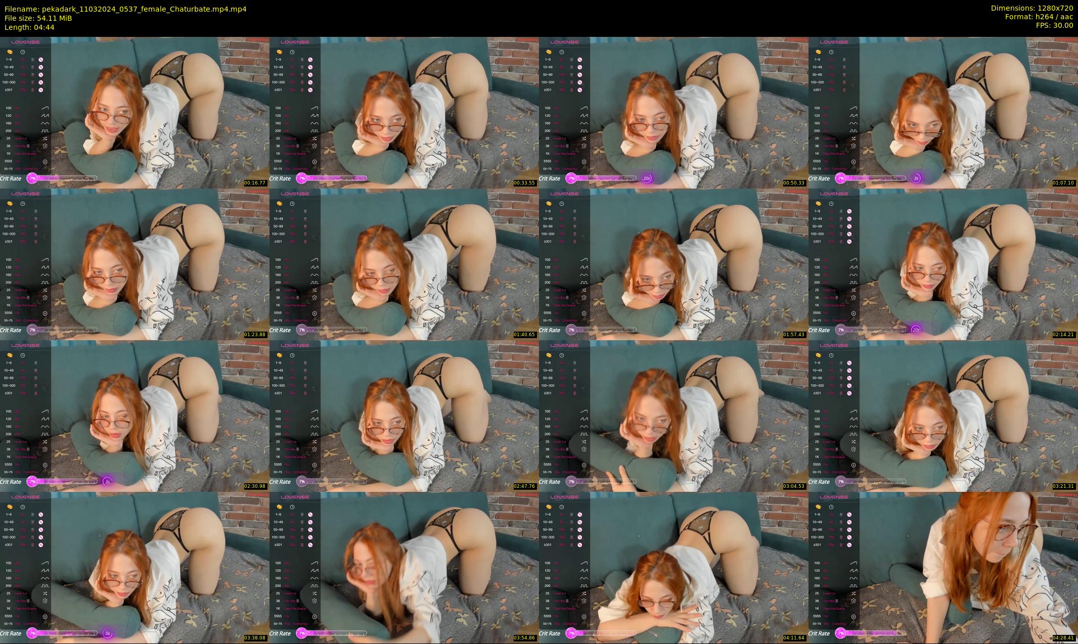 pekadark — 5 minute Chaturbate female cam show recording, 720p, Mar 11, 2024