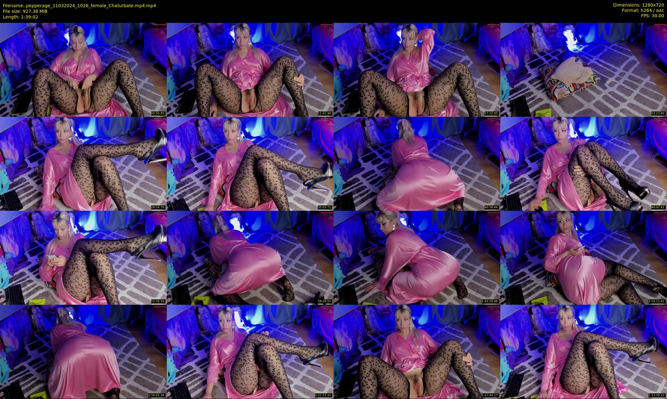 pepperage — 100 minute Chaturbate female cam show recording, 720p, Mar 11, 2024