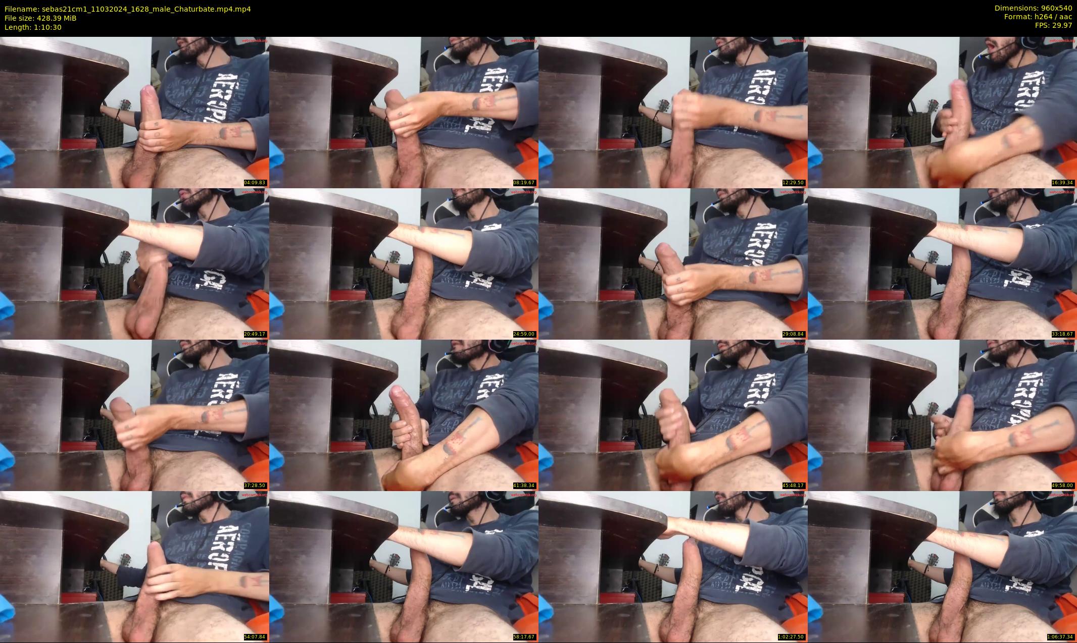 sebas21cm1 — 71 minute Chaturbate male cam show recording, 480p, Mar 11, 2024