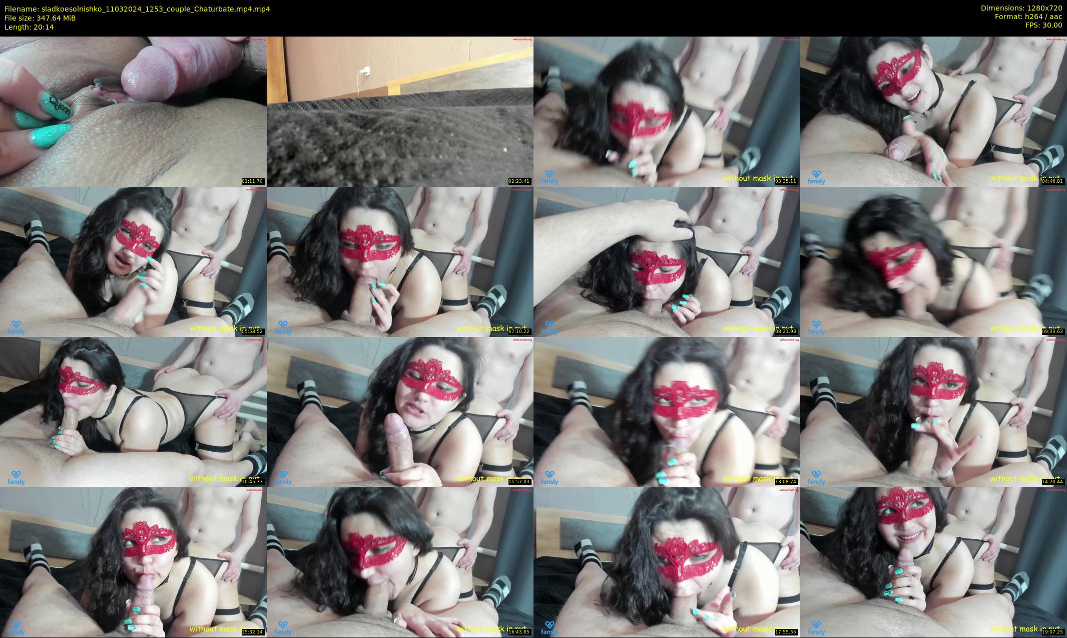 sladkoesolnishko — 21 minute Chaturbate couple cam show recording, 720p, Mar 11, 2024