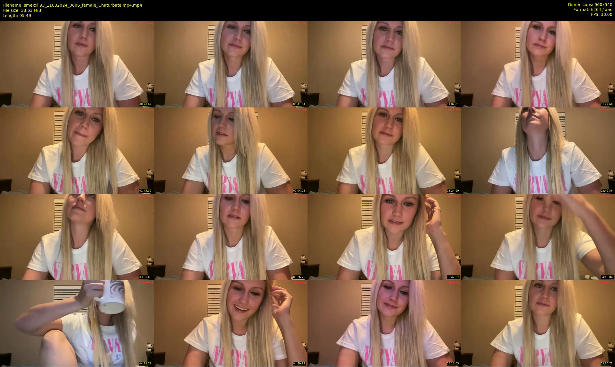 smexxii93 — 6 minute Chaturbate female cam show recording, 480p, Mar 11, 2024