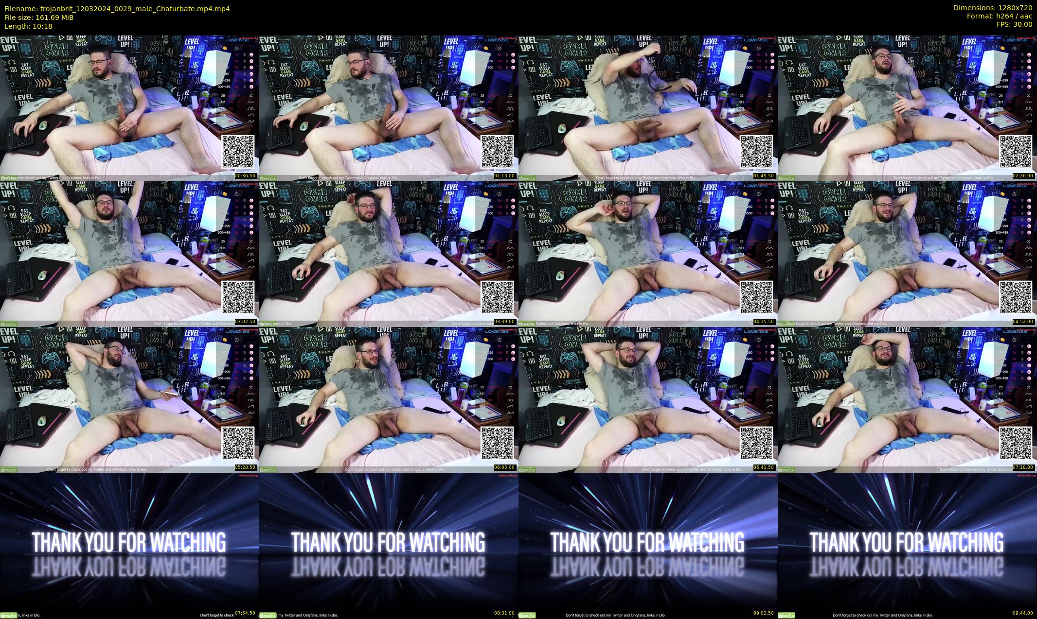trojanbrit — 11 minute Chaturbate male cam show recording, 720p, Mar 12, 2024