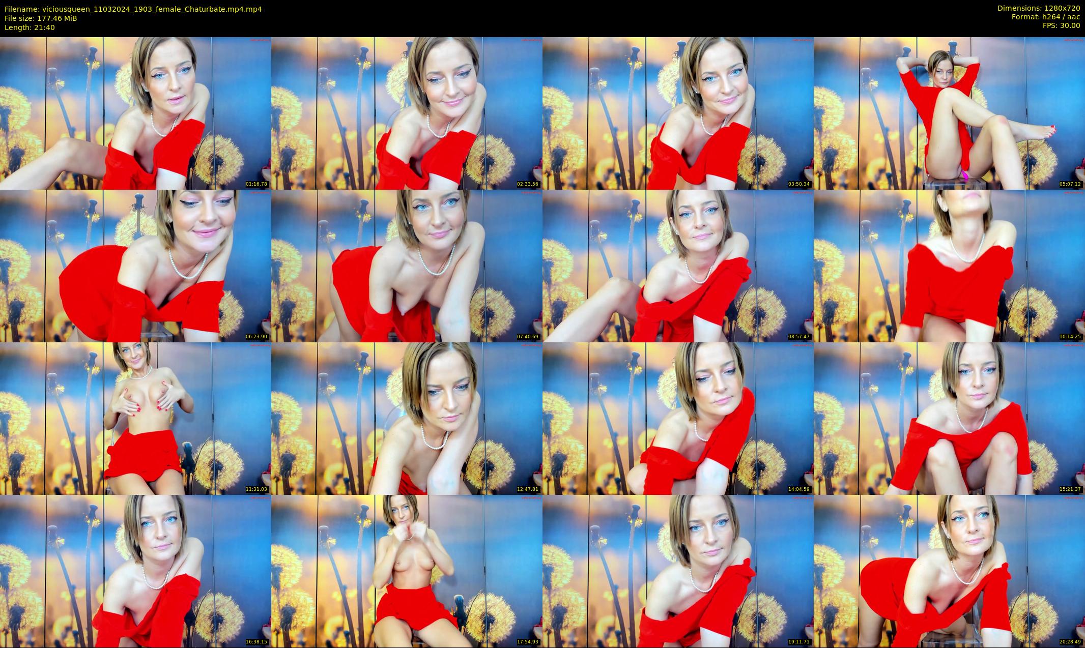 viciousqueen — 22 minute Chaturbate female cam show recording, 720p, Mar 11, 2024