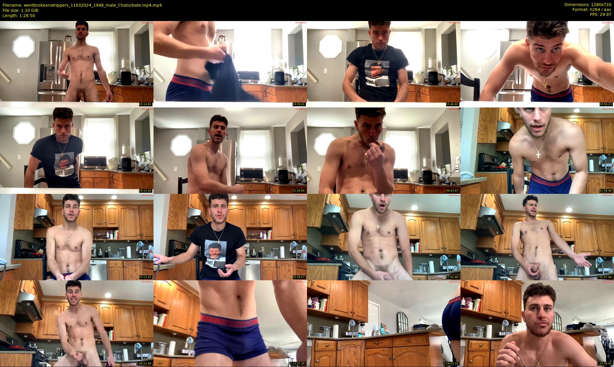 wentbrokeonstrippers — 89 minute Chaturbate male cam show recording, 720p, Mar 11, 2024