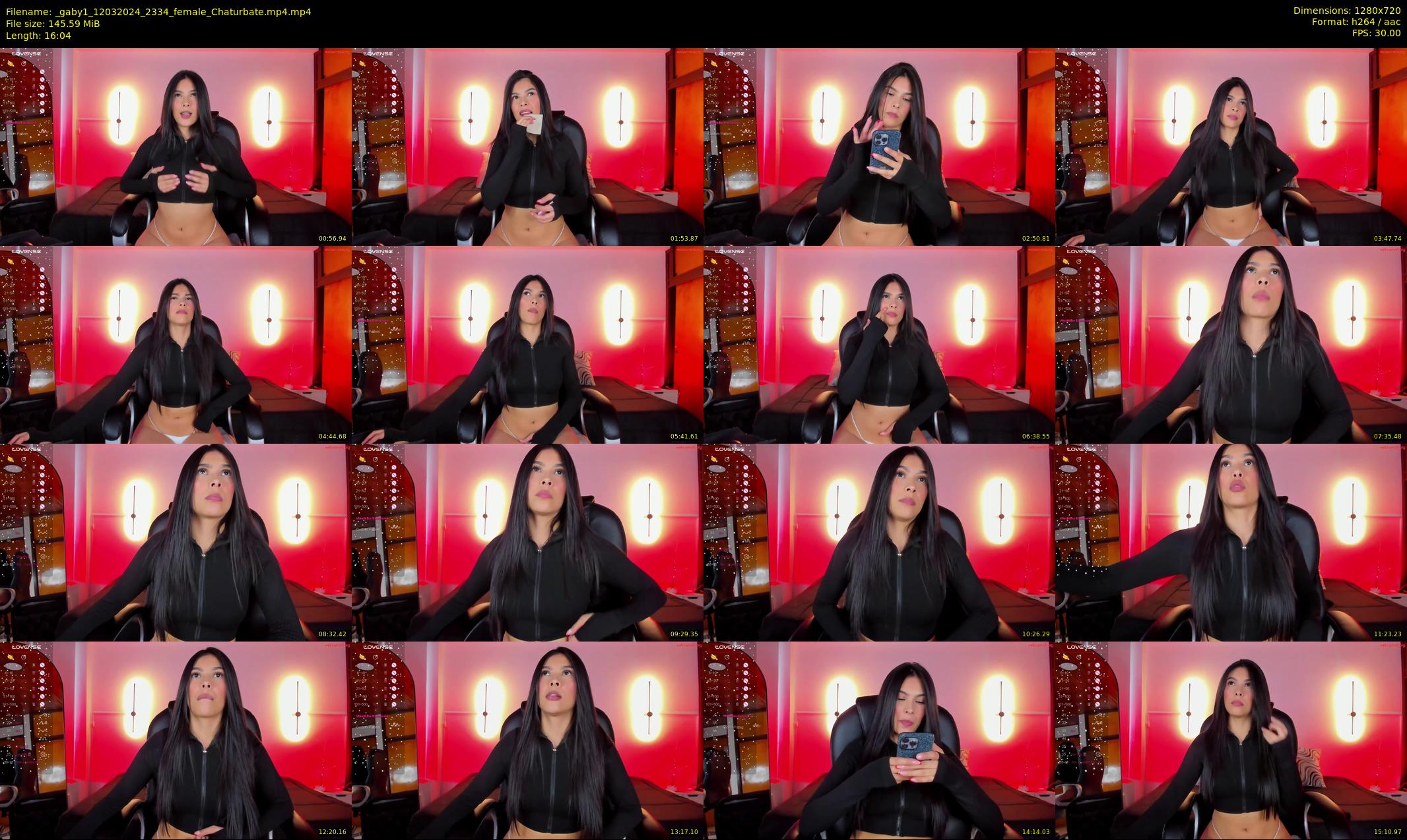 _gaby1 — 17 minute Chaturbate female cam show recording, 720p, Mar 12, 2024