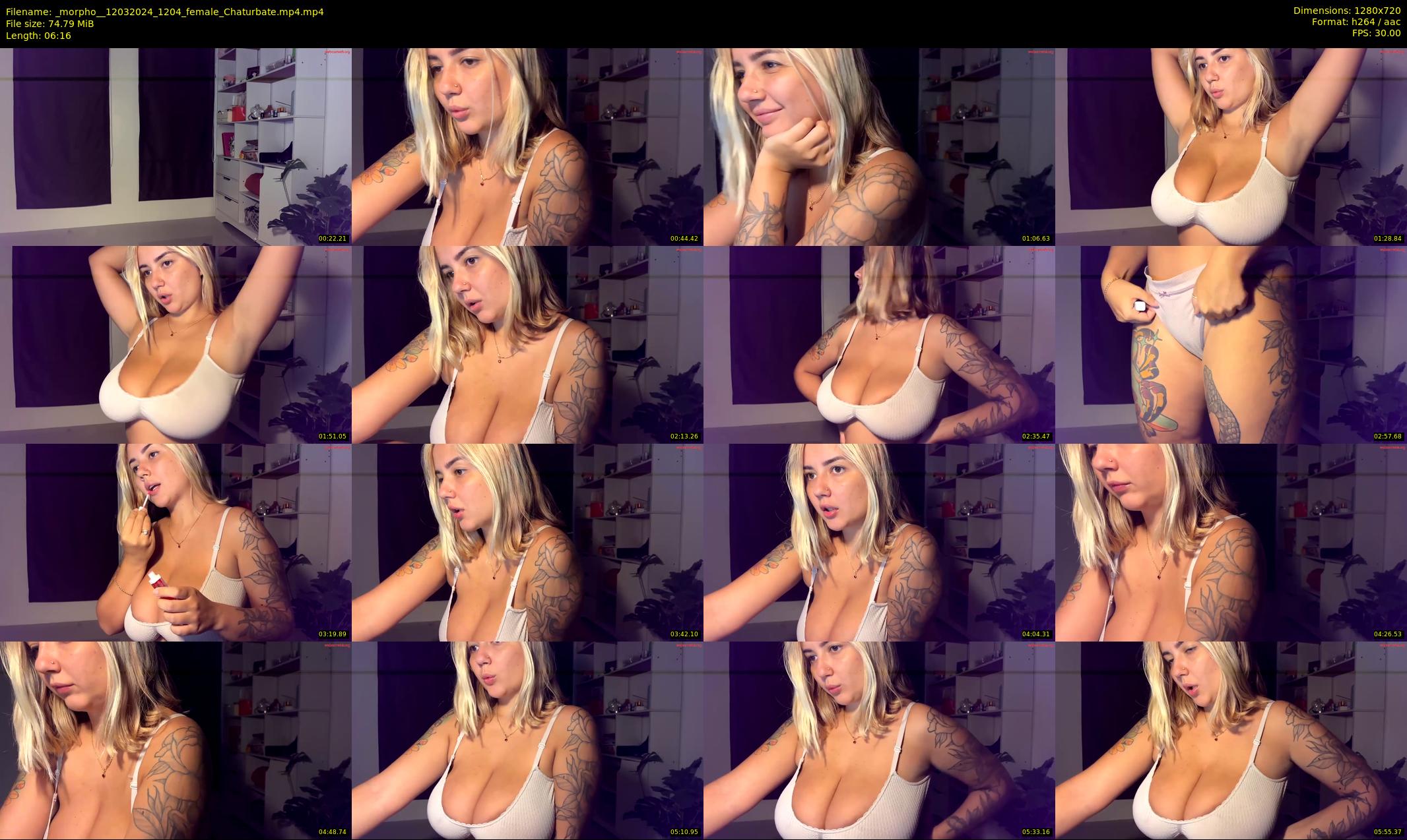 _morpho_ — 7 minute Chaturbate female cam show recording, 720p, Mar 12, 2024