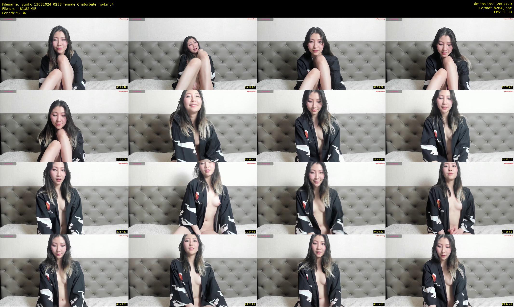 _yuriko — 53 minute Chaturbate female cam show recording, 720p, Mar 13, 2024