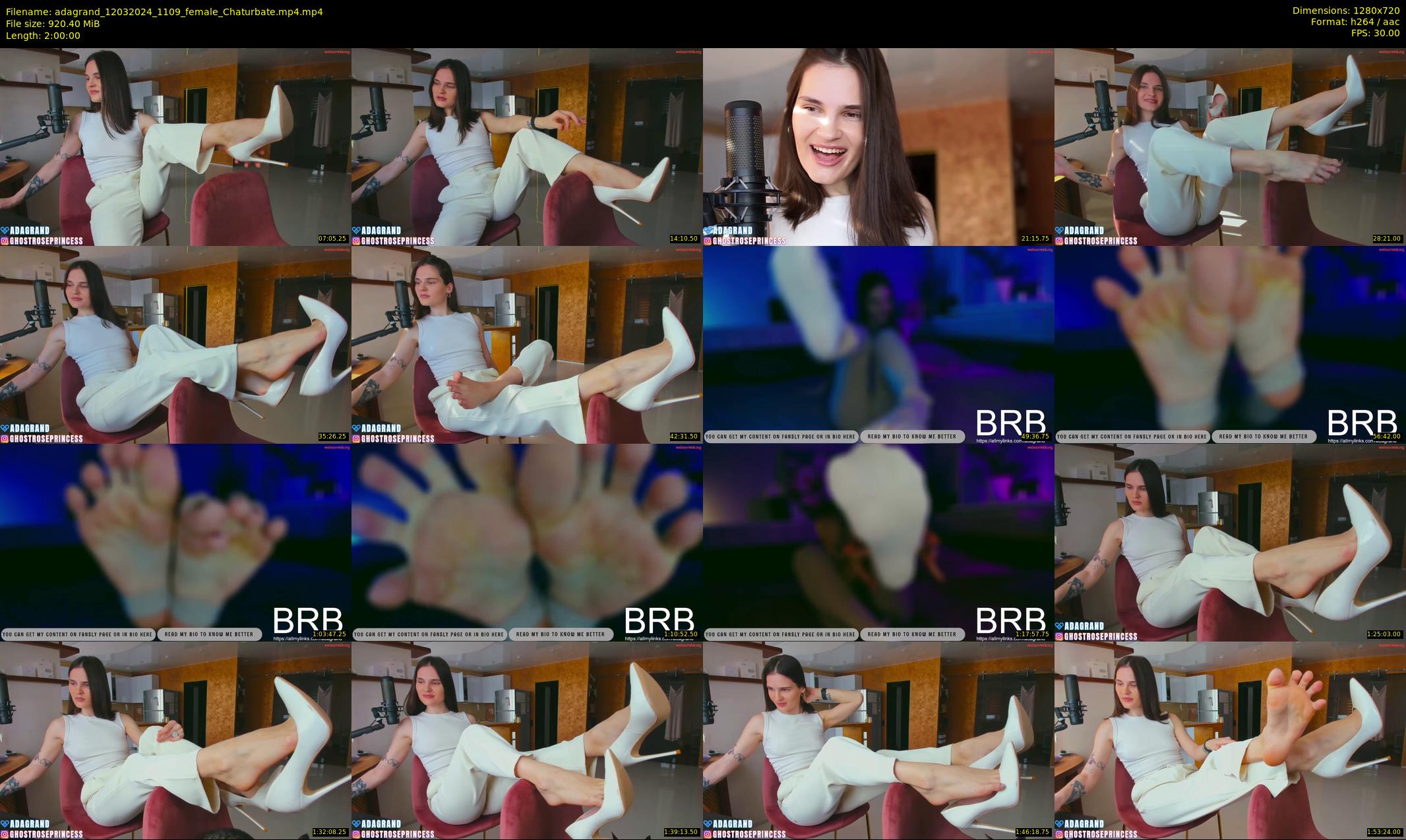 adagrand — 120 minute Chaturbate female cam show recording, 720p, Mar 12, 2024