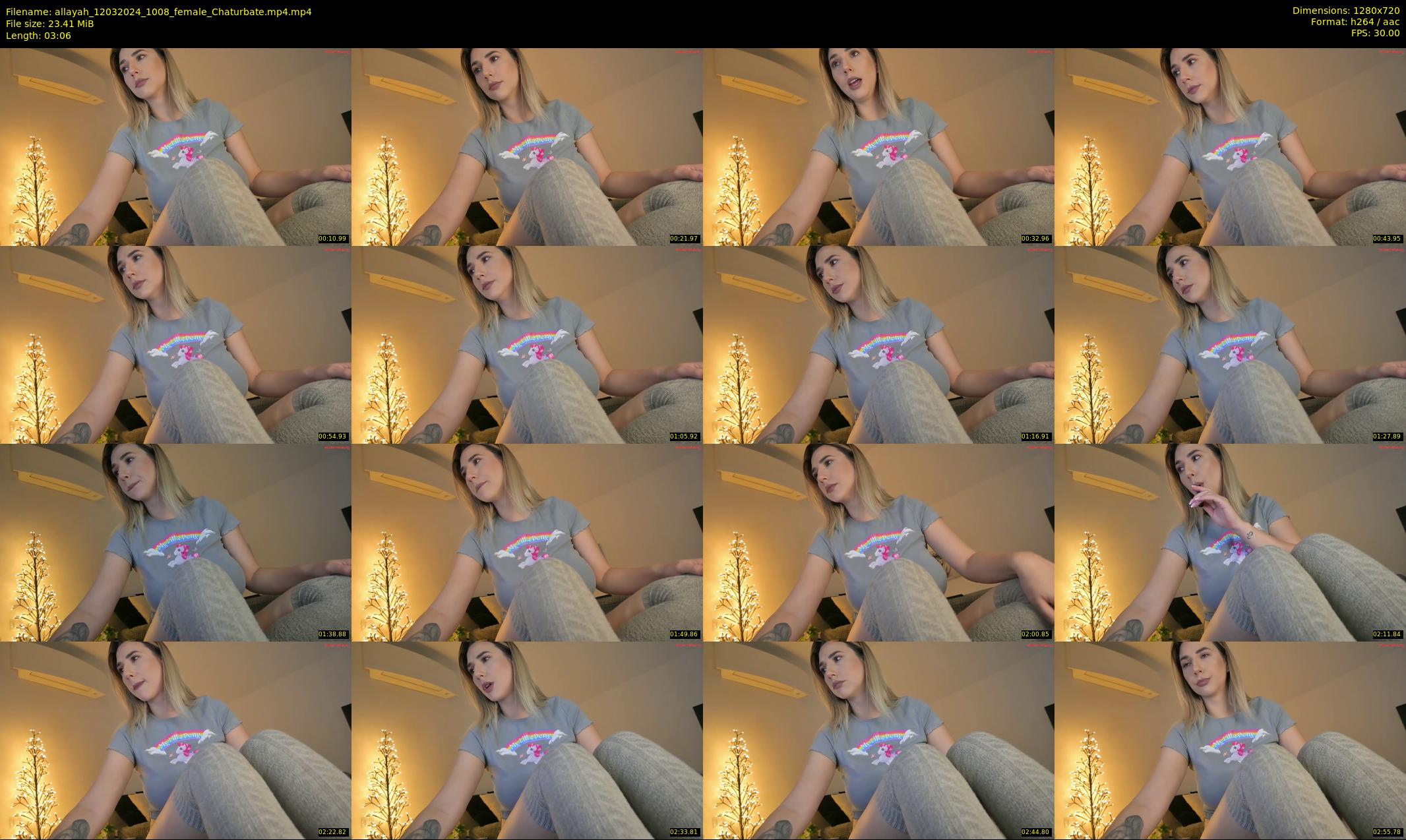 allayah — 4 minute Chaturbate female cam show recording, 720p, Mar 12, 2024