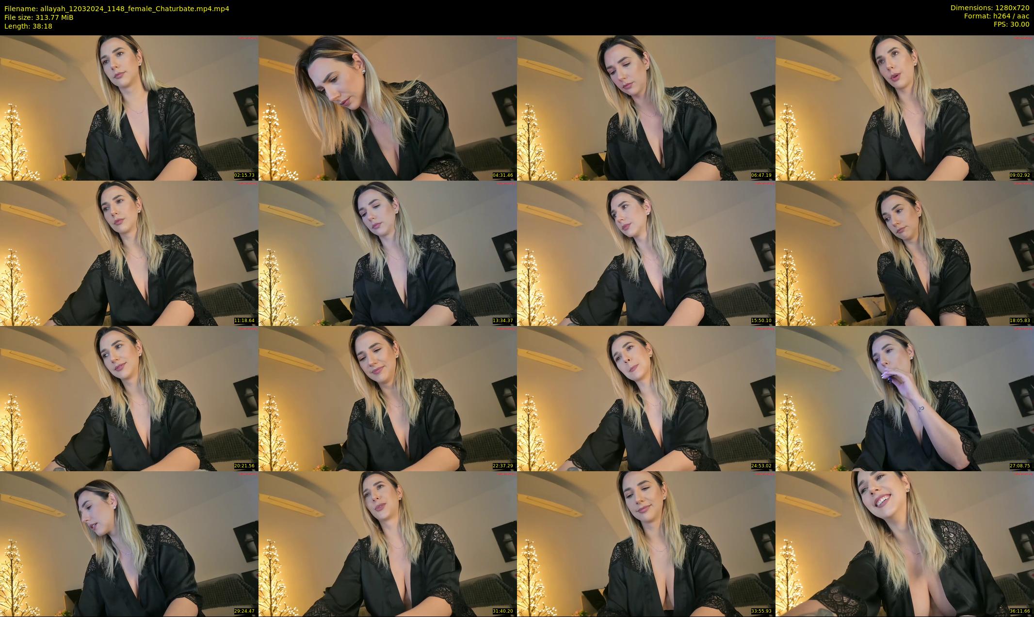 allayah — 39 minute Chaturbate female cam show recording, 720p, Mar 12, 2024