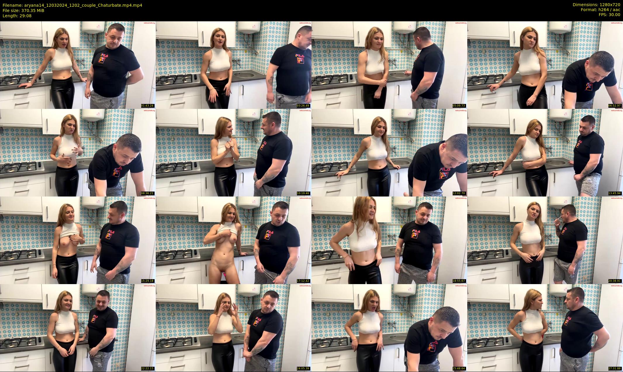 aryana14 — 30 minute Chaturbate couple cam show recording, 720p, Mar 12, 2024