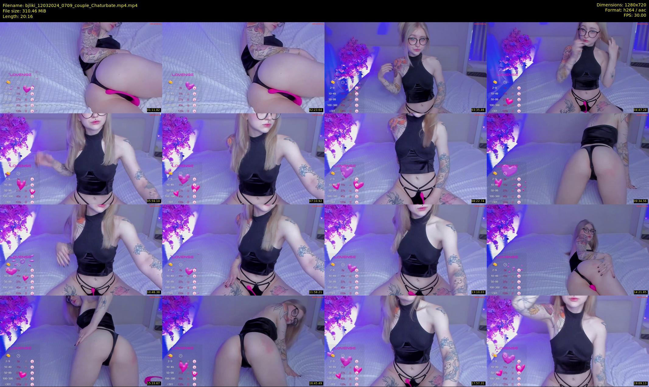 bjliki — 21 minute Chaturbate couple cam show recording, 720p, Mar 12, 2024