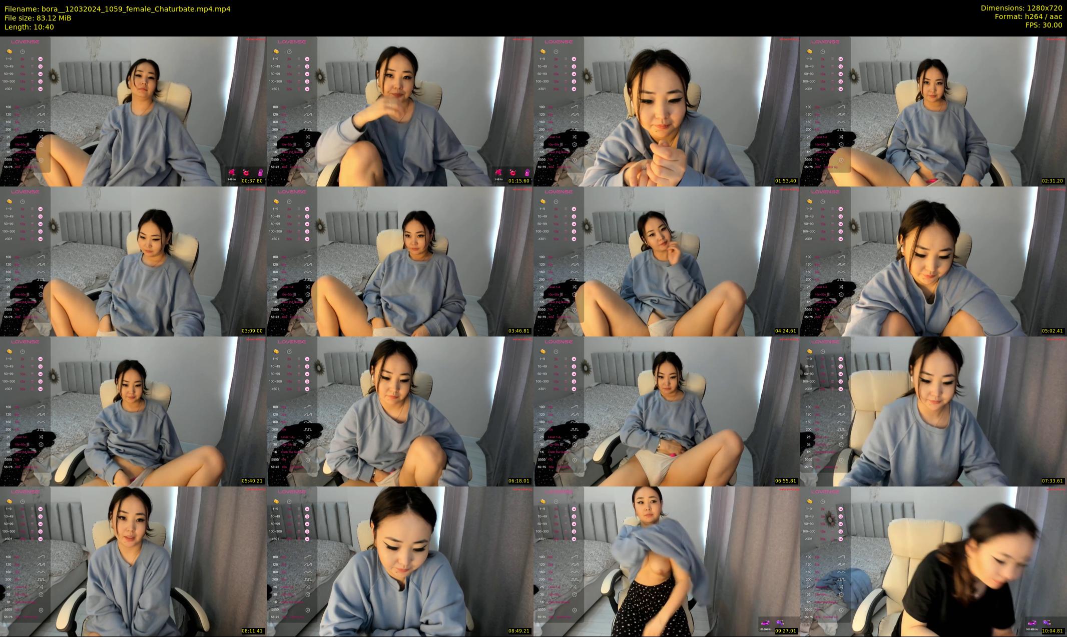 bora_ — 11 minute Chaturbate female cam show recording, 720p, Mar 12, 2024