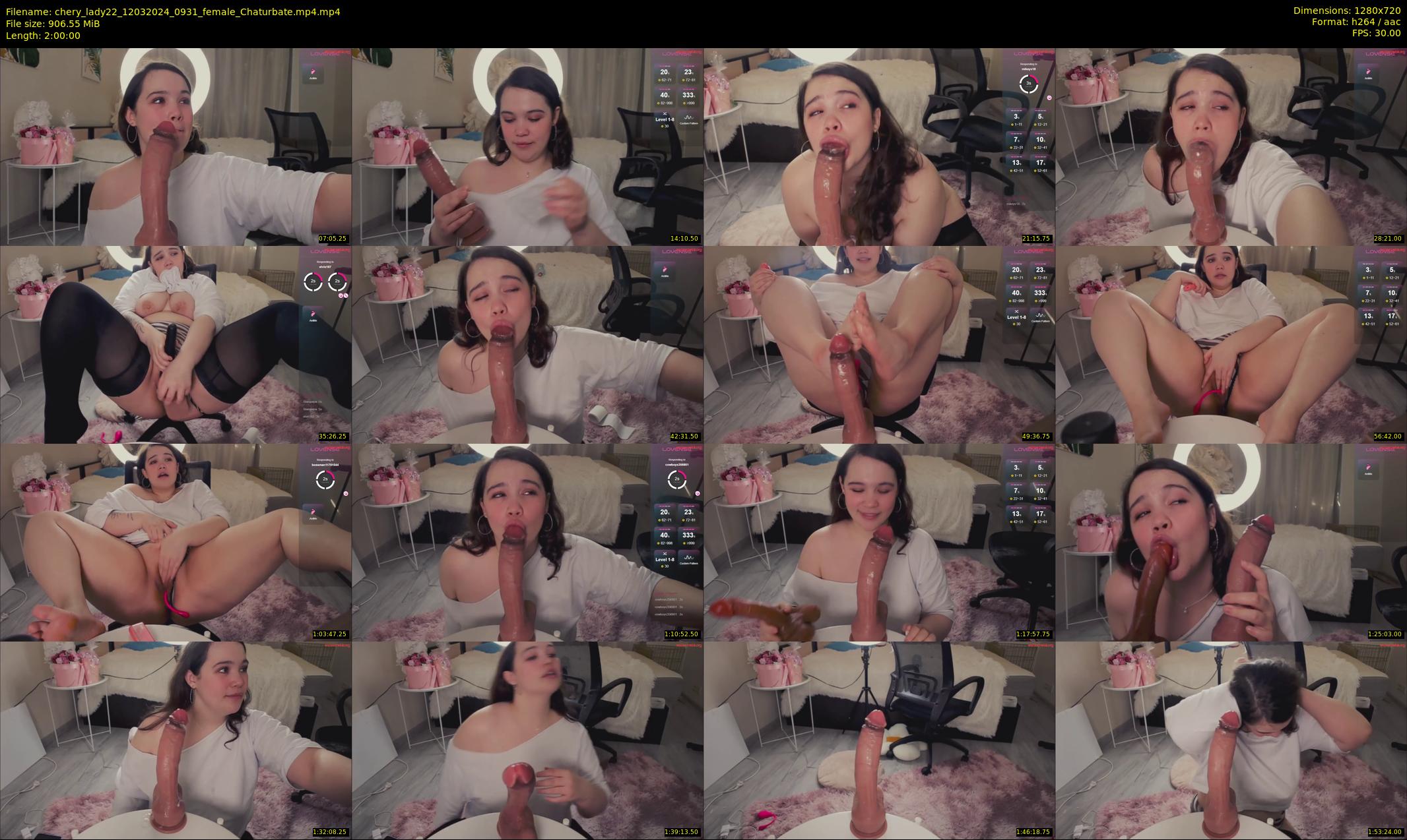 chery_lady22 — 120 minute Chaturbate female cam show recording, 720p, Mar 12, 2024