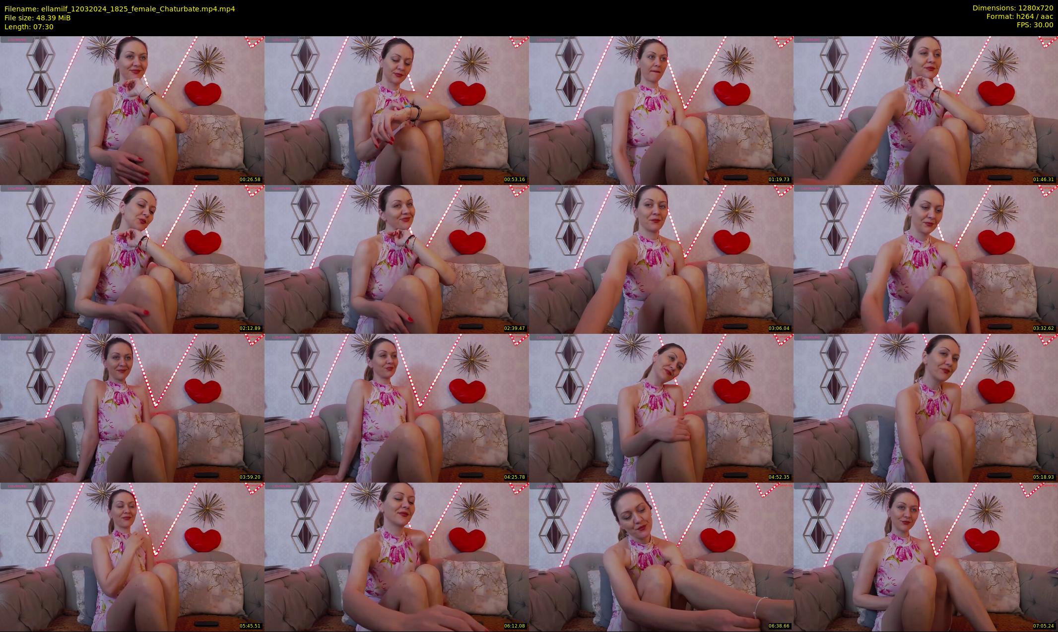 ellamilf — 8 minute Chaturbate female cam show recording, 720p, Mar 12, 2024