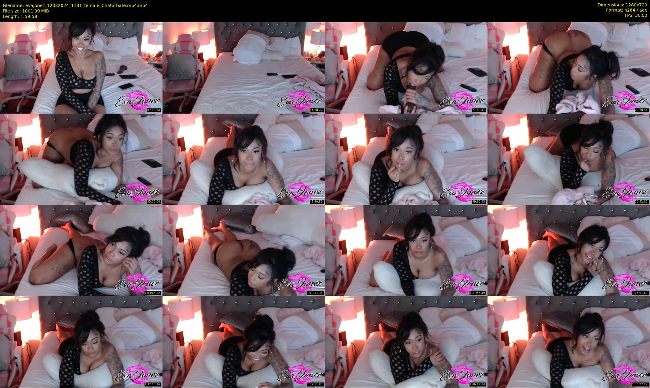 evajonez — 120 minute Chaturbate female cam show recording, 720p, Mar 12, 2024