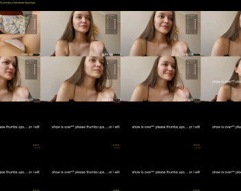 existencee — 21 minute Chaturbate female cam show recording, 720p, Mar 12, 2024