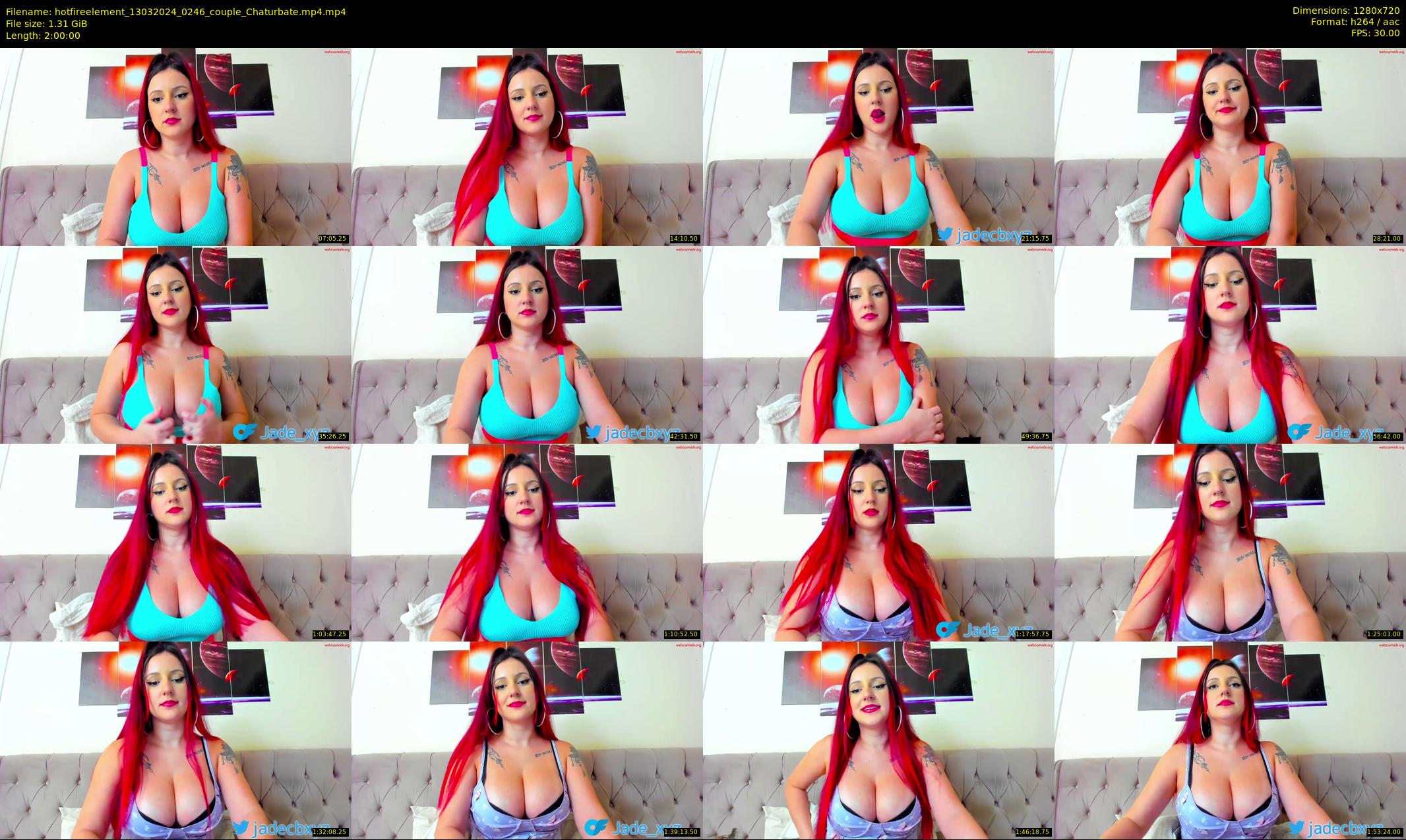 hotfireelement — 120 minute Chaturbate couple cam show recording, 720p, Mar 13, 2024