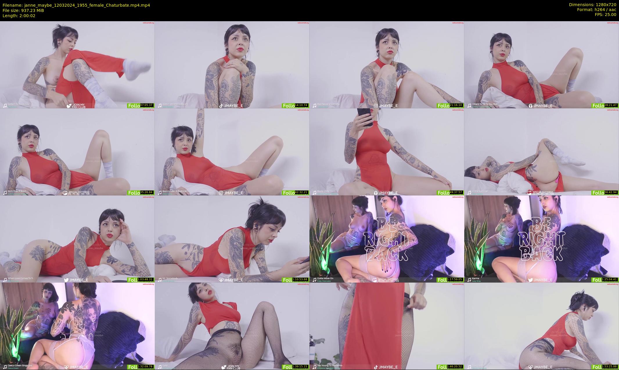 janne_maybe — 121 minute Chaturbate female cam show recording, 720p, Mar 12, 2024