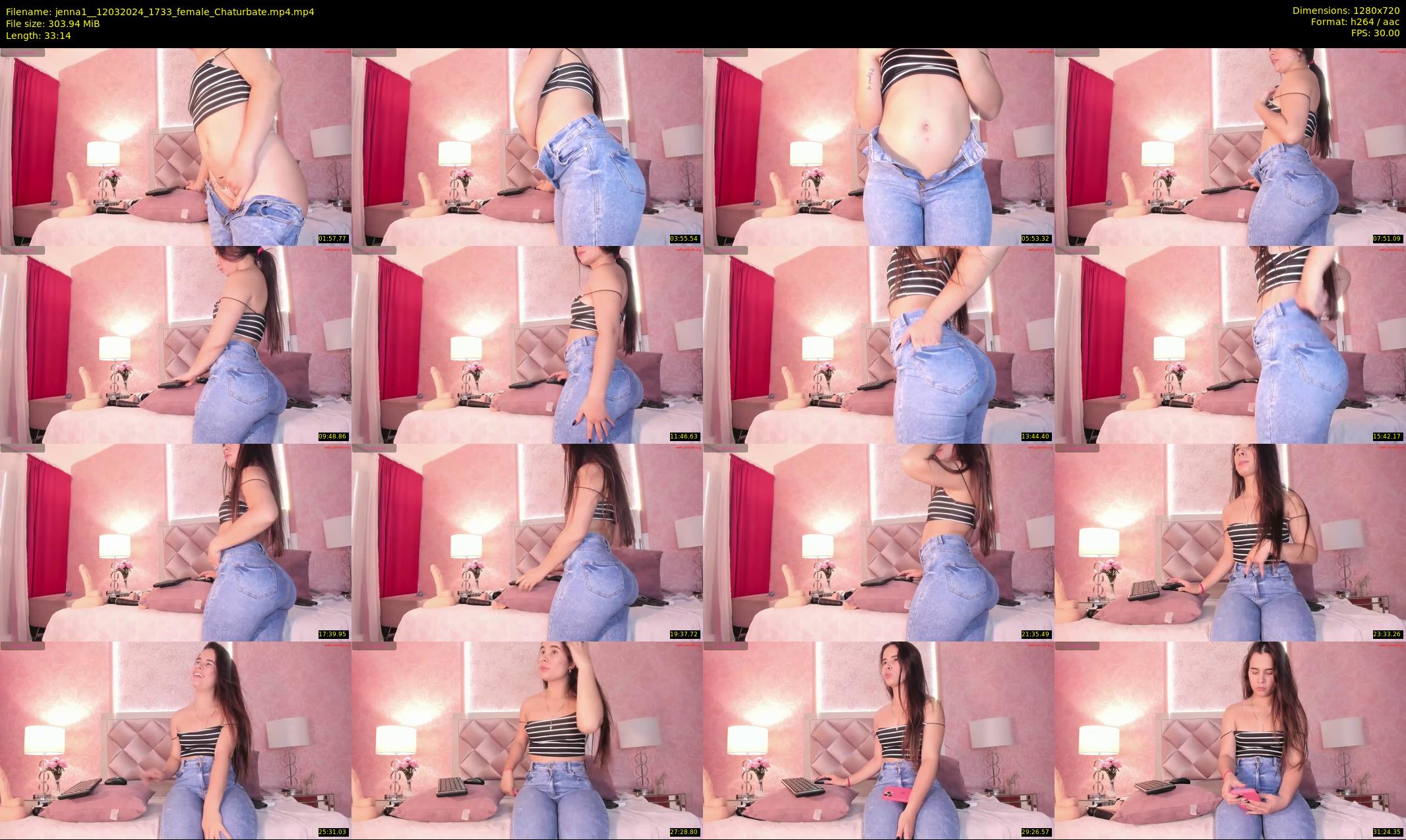 jenna1_ — 34 minute Chaturbate female cam show recording, 720p, Mar 12, 2024