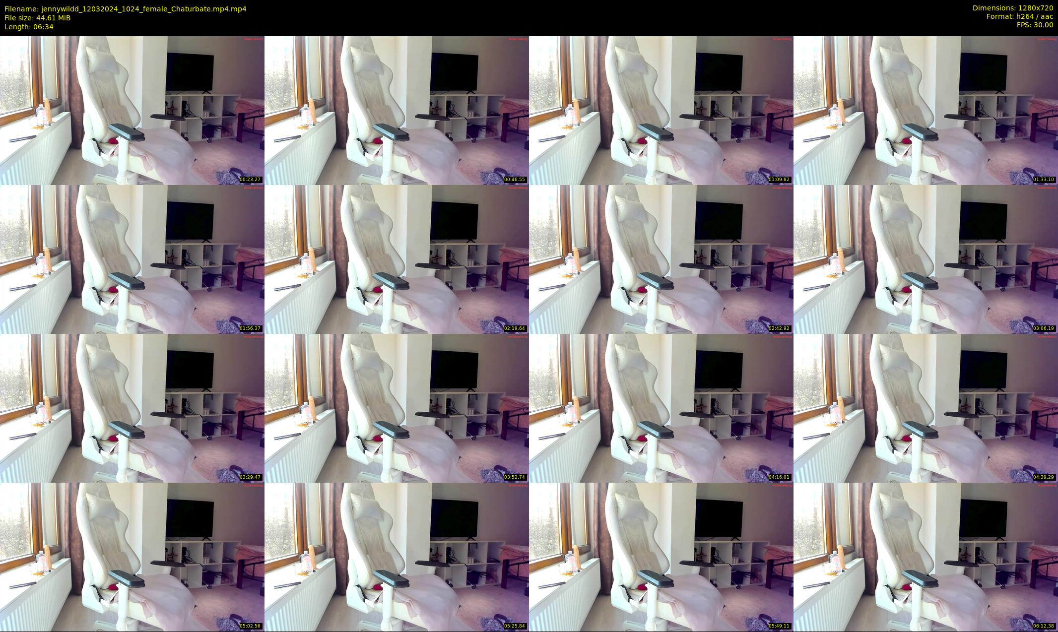 jennywildd — 7 minute Chaturbate female cam show recording, 720p, Mar 12, 2024